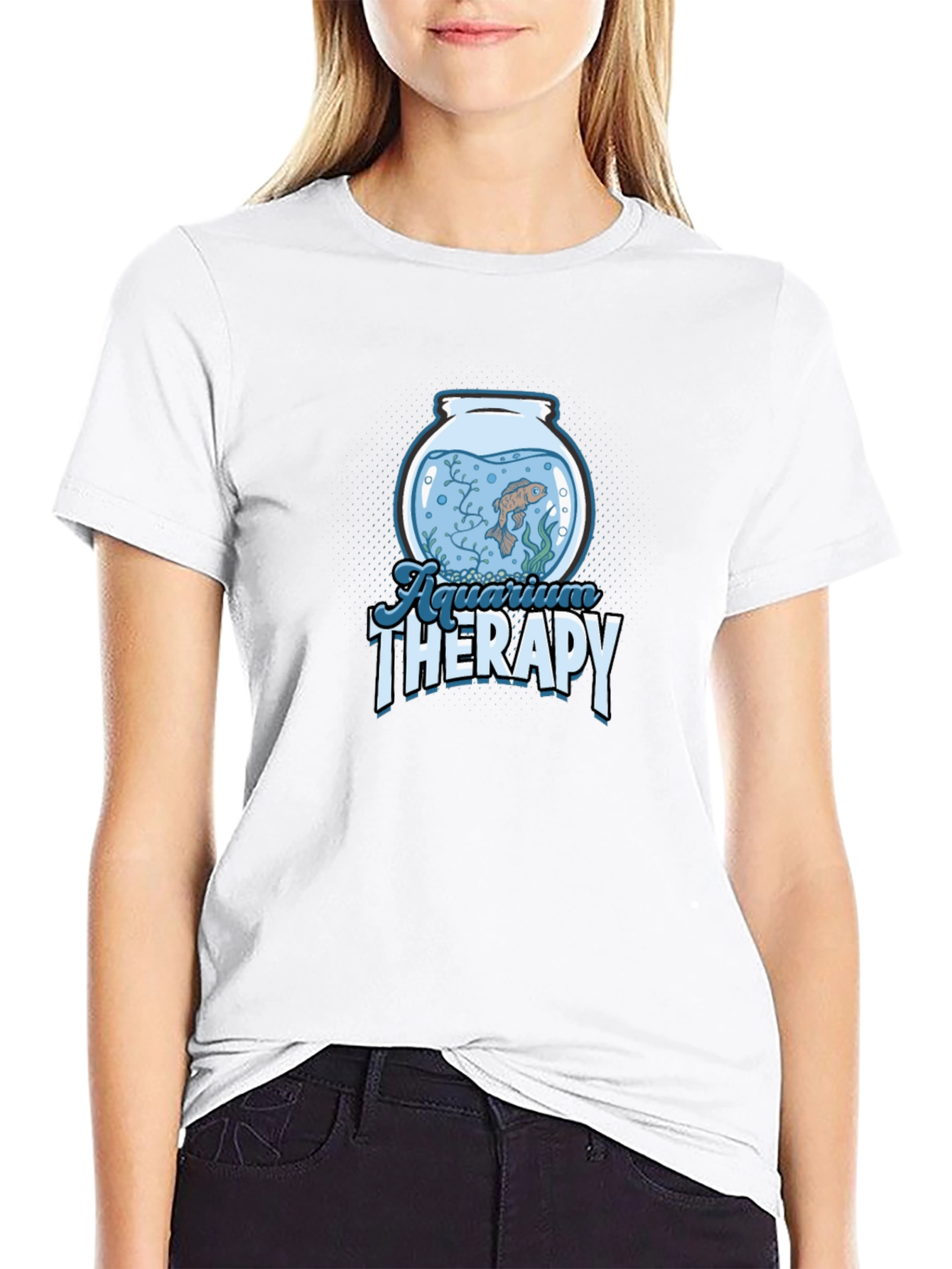 Aquarium Therapy Graphic T-Shirt - 9