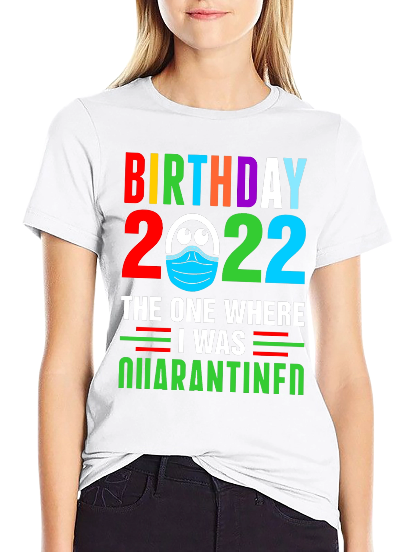 Black Birthday 2022 Quarantine T-Shirt view 9