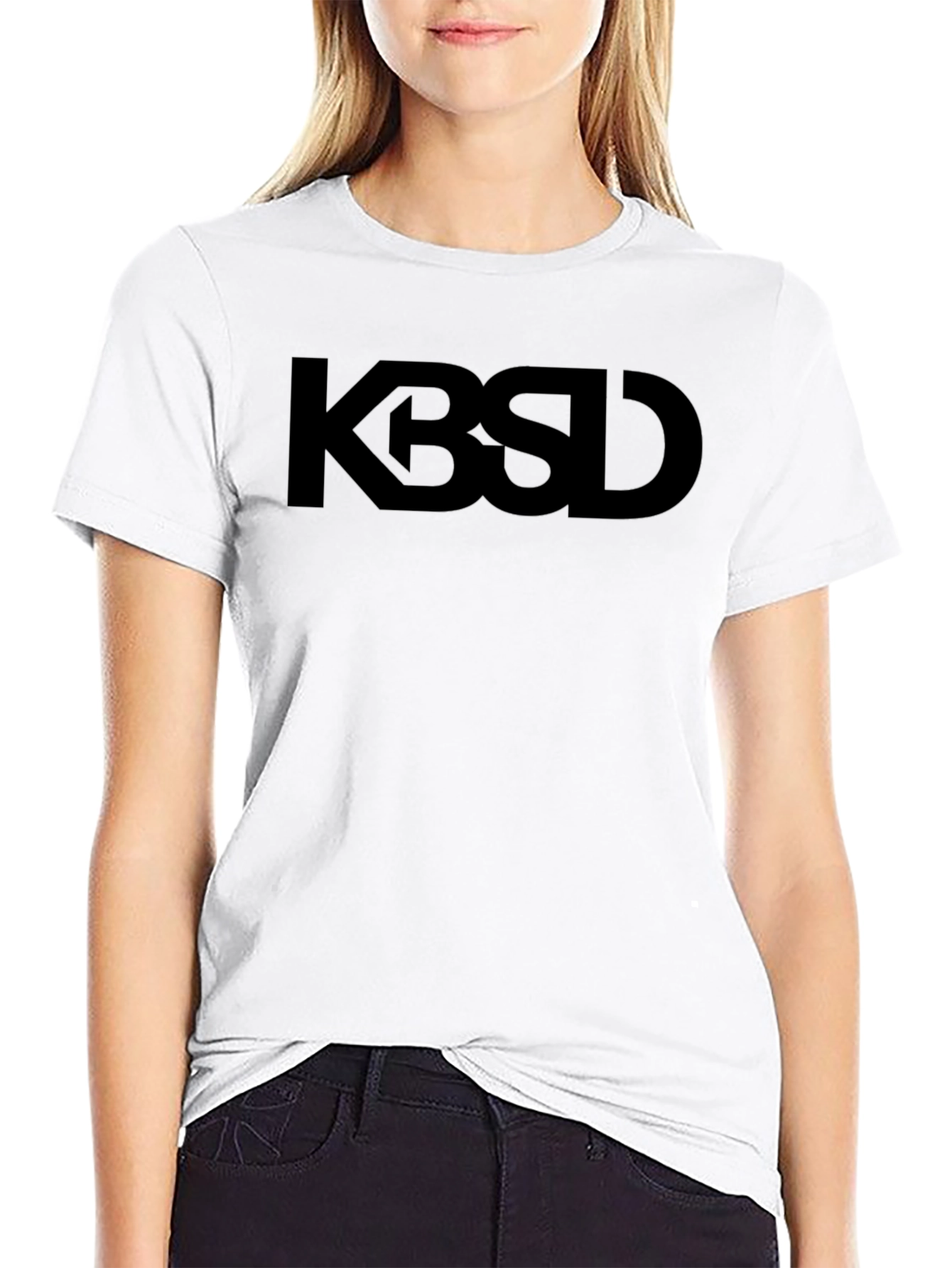 Black KBSD Black Graphic Tee - Men's Casual T-Shirt view 9