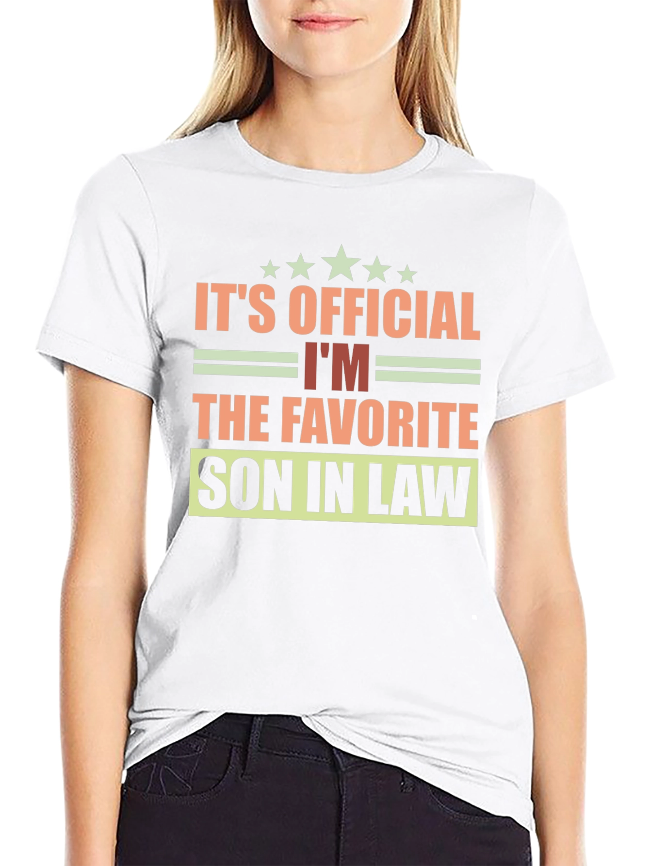 Black Favorite Son-in-Law T-Shirt view 9