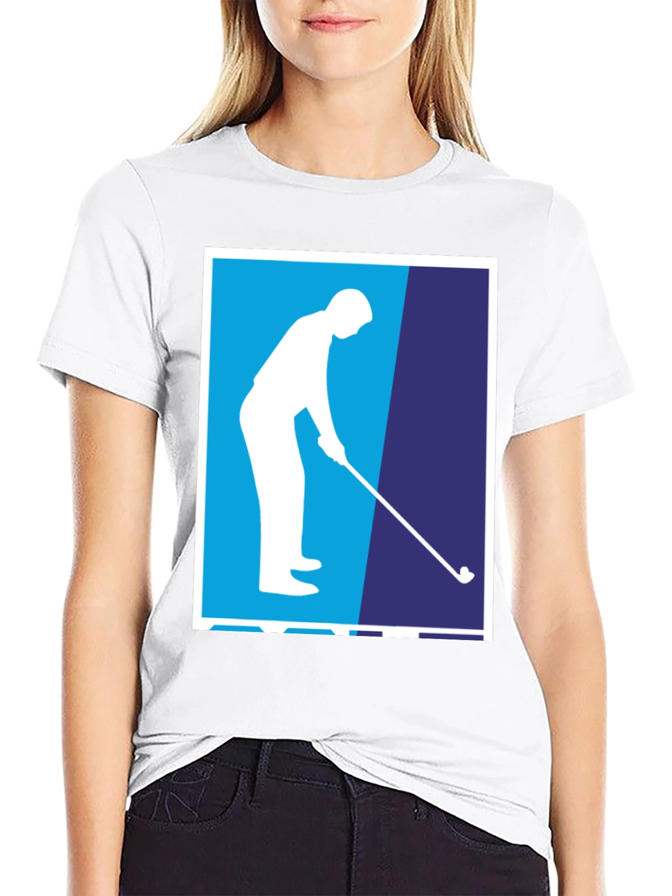 Golf Swing Graphic Tee - Stylish & Comfortable - 9