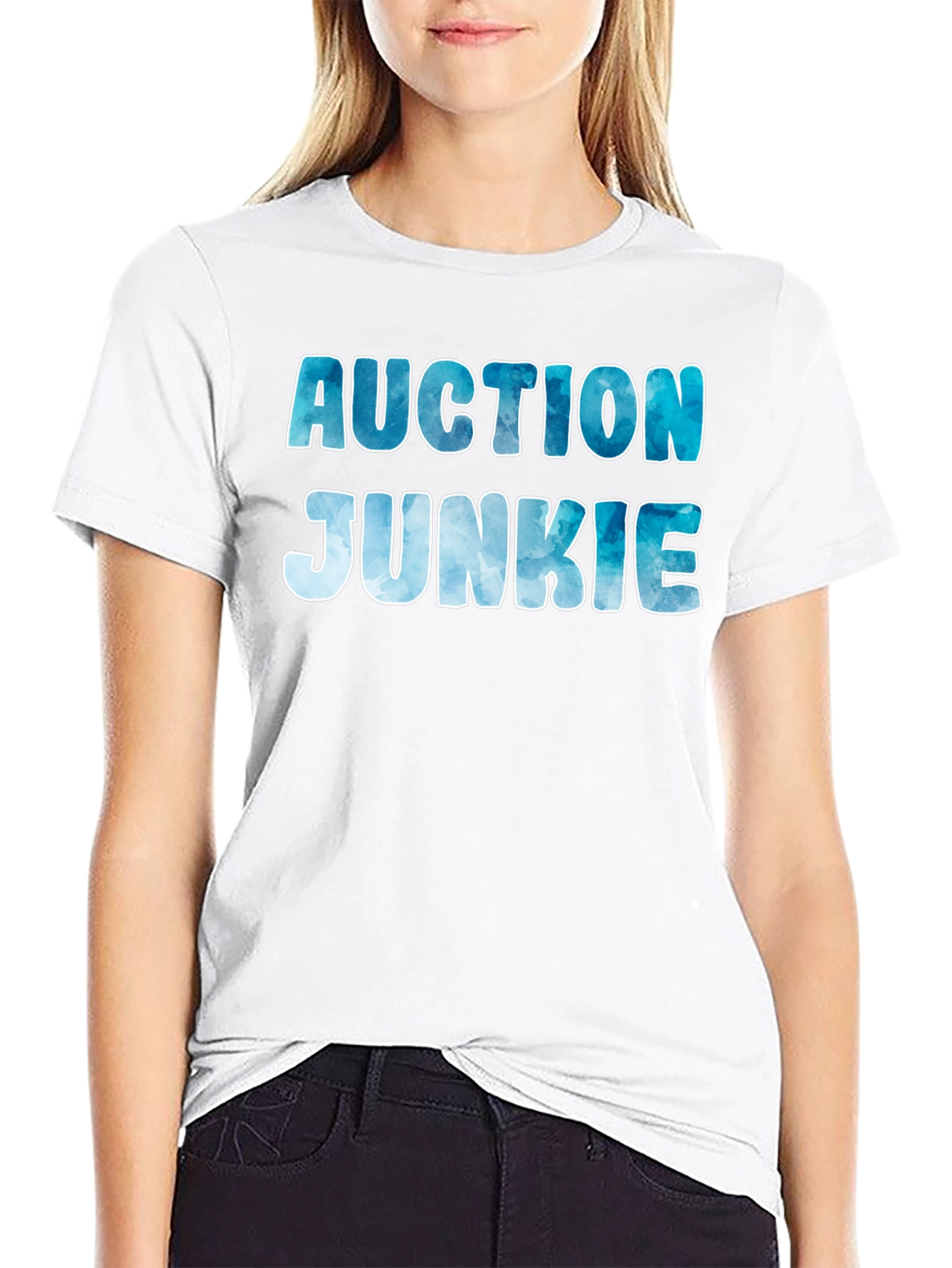 Black Auction Junkie T-Shirt view 9