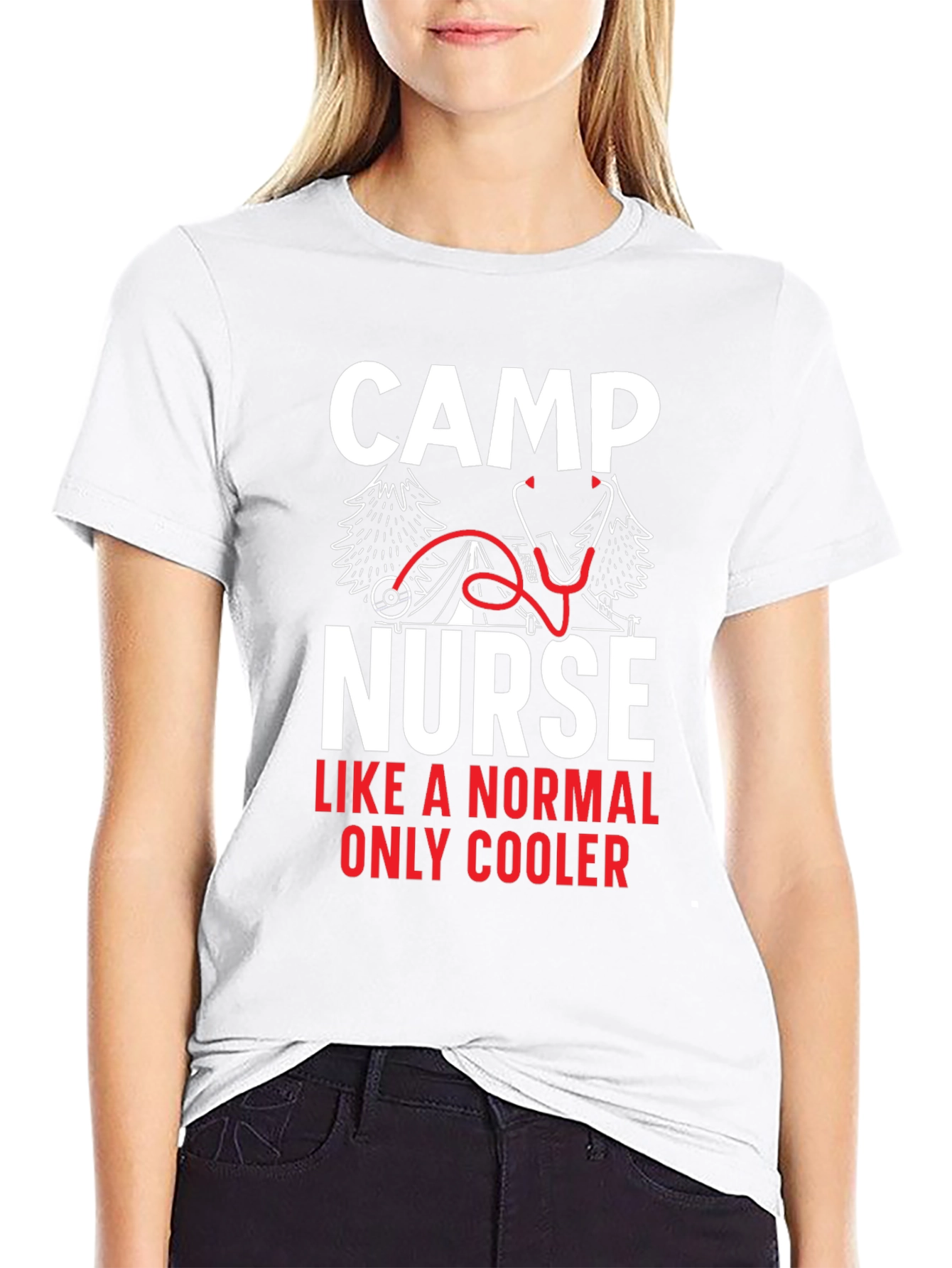 Camp Nurse Graphic T-Shirt for Medical Professionals - 9