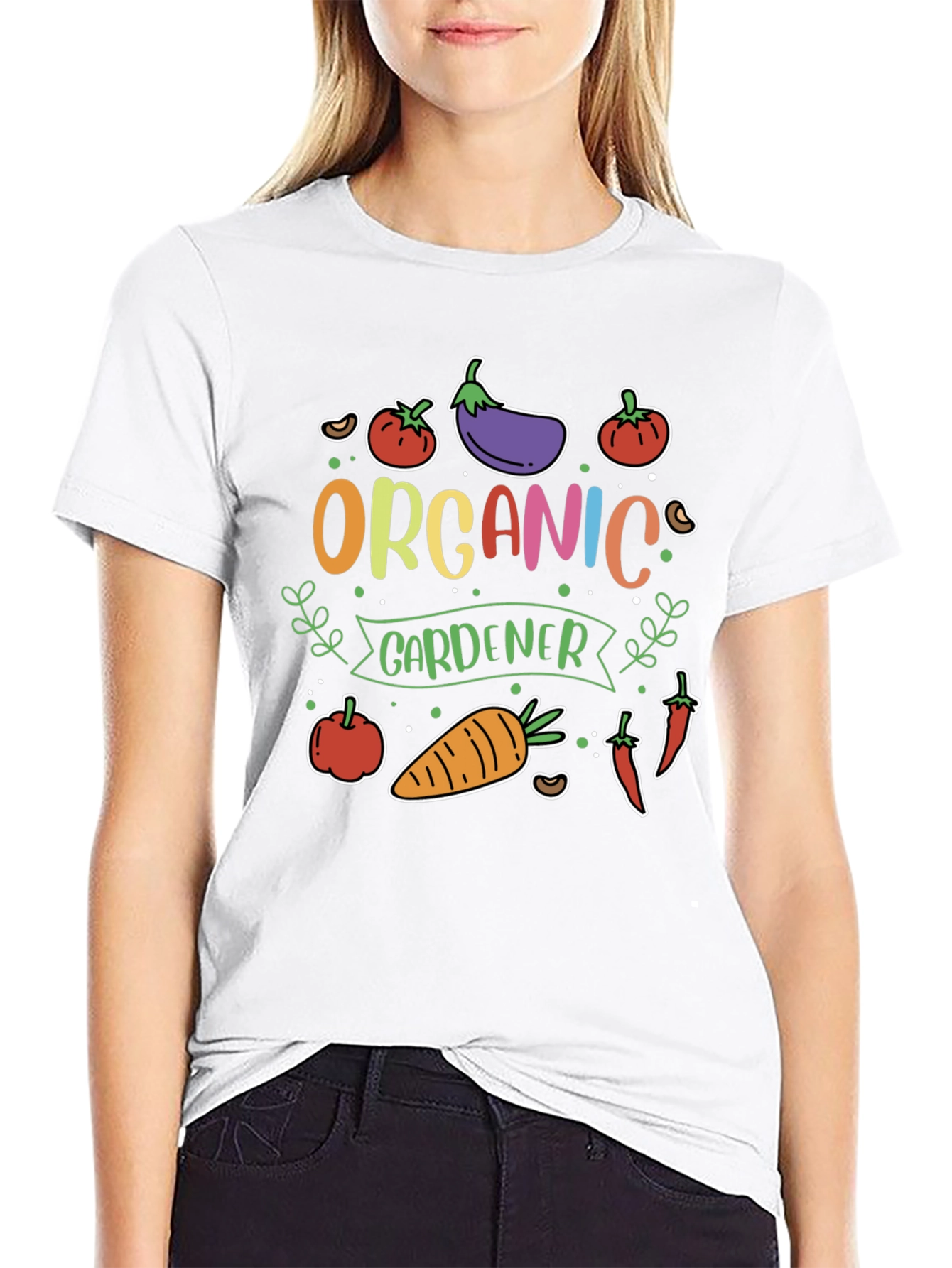 Organic Gardener T-Shirt - Vegetable Garden Tee - 9