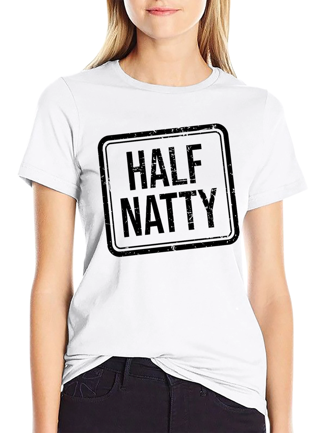 Black Half Natty Black Graphic T-Shirt view 9