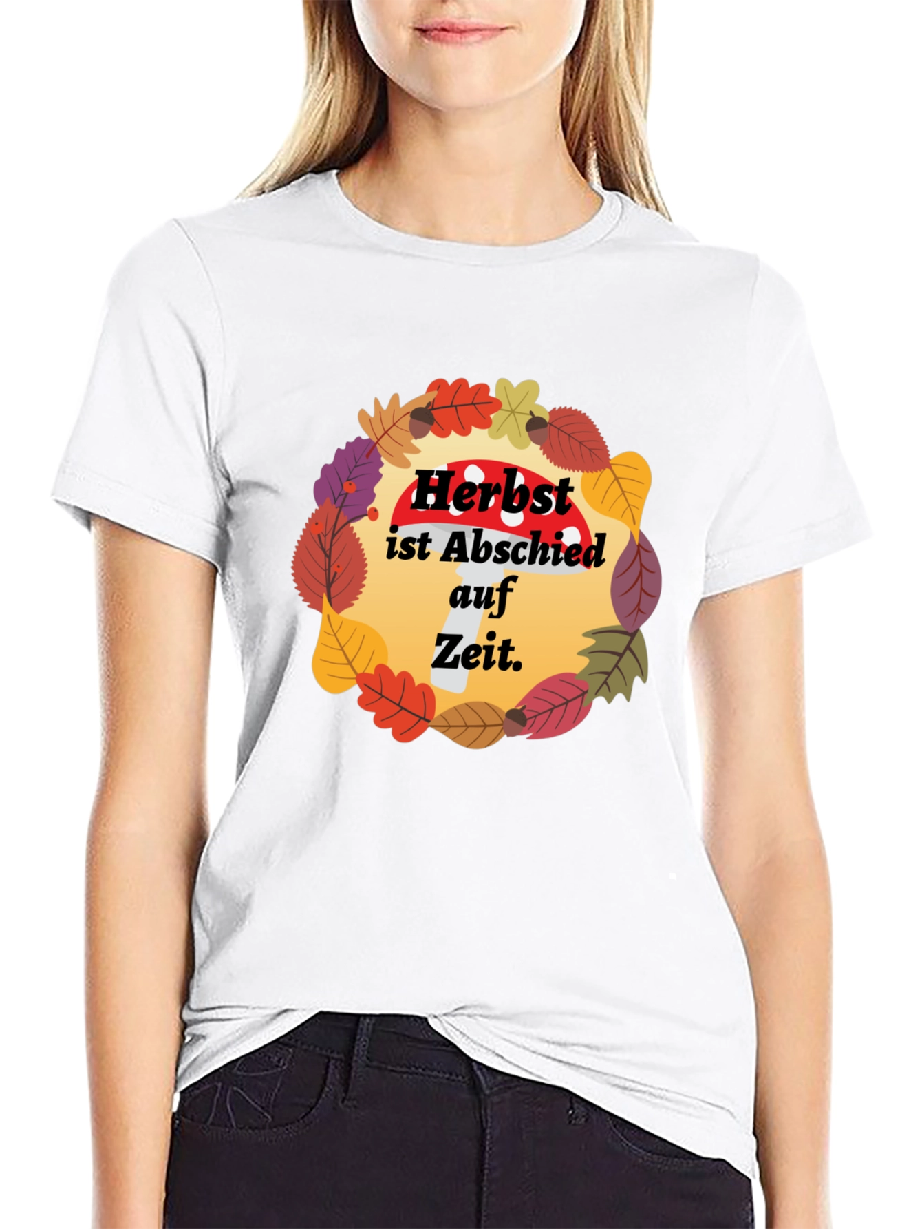 Autumn Leaves Graphic T-Shirt - 9