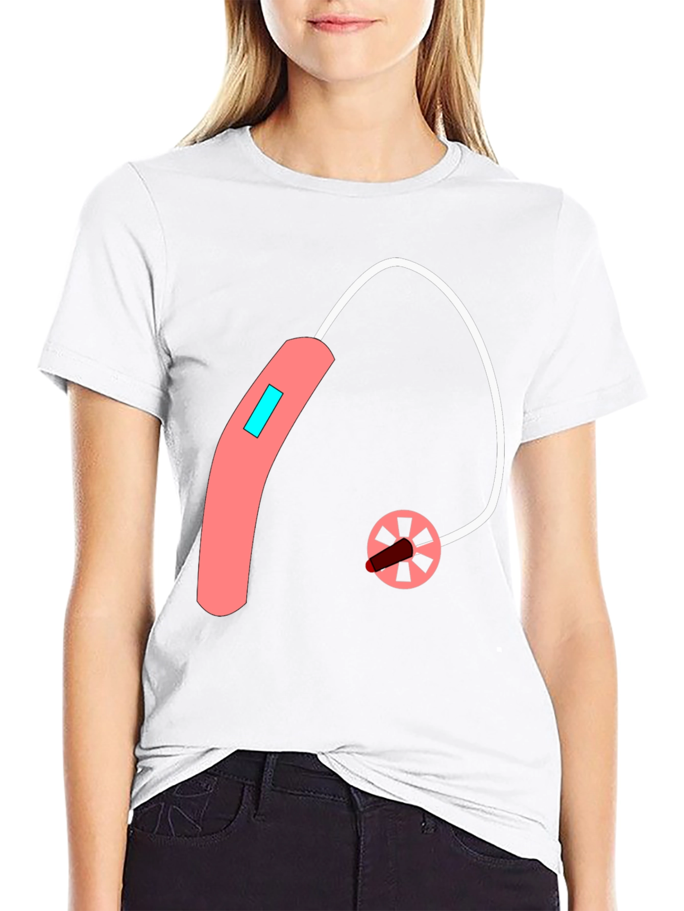 Hearing Aid Graphic Tee - Unique Design - 9