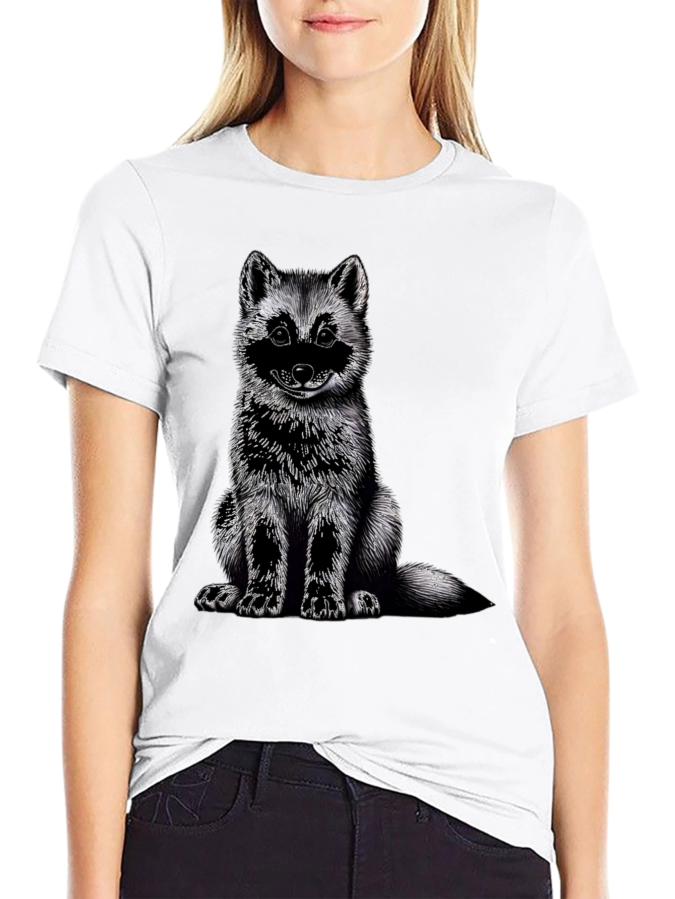 Cute Raccoon Graphic Print T-Shirt - Soft & Stylish - 9
