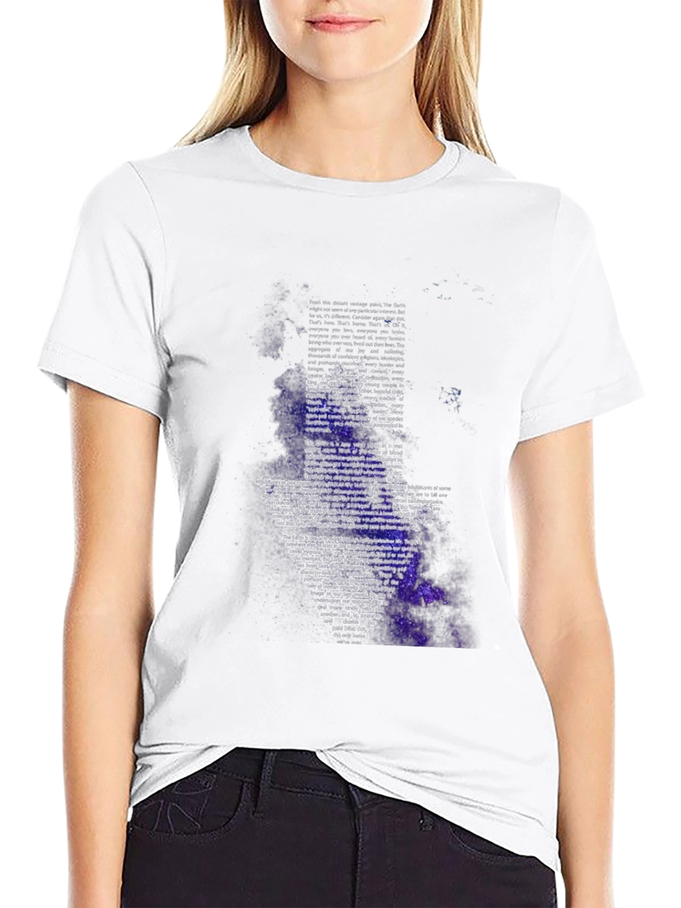 Black Cosmic Arrow T-Shirt view 9