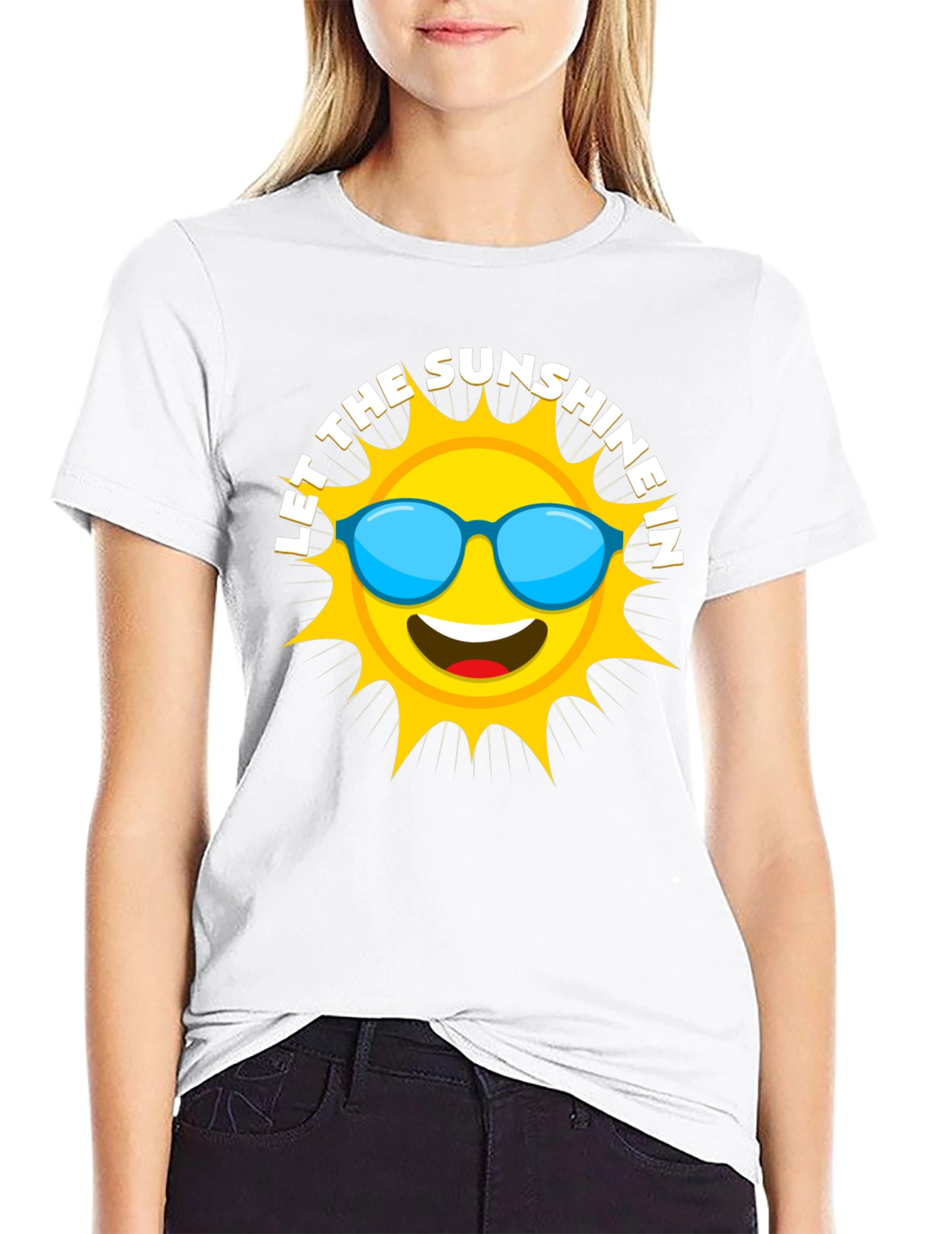 Black Sunshine Graphic Tee - Let the Sunshine In! view 9