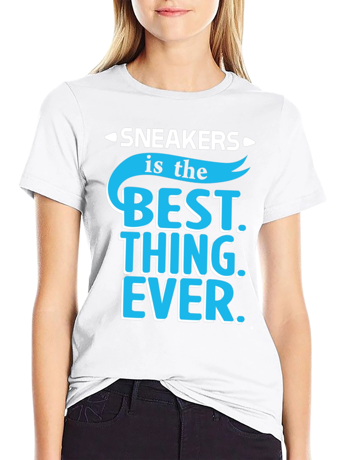 Black Sneakers is the Best Thing Ever T-Shirt view 9
