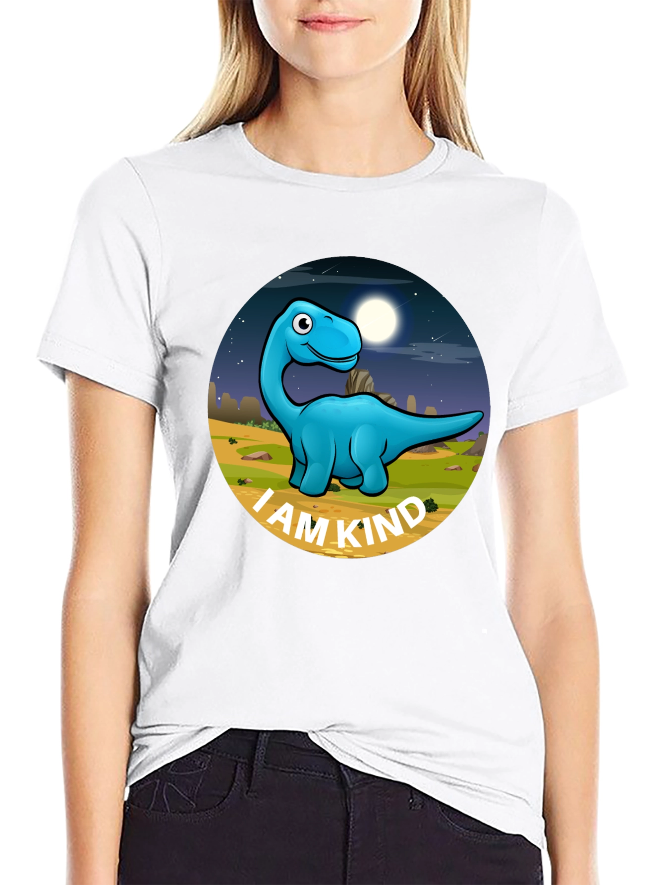 I Am Kind Dinosaur T-Shirt - 9