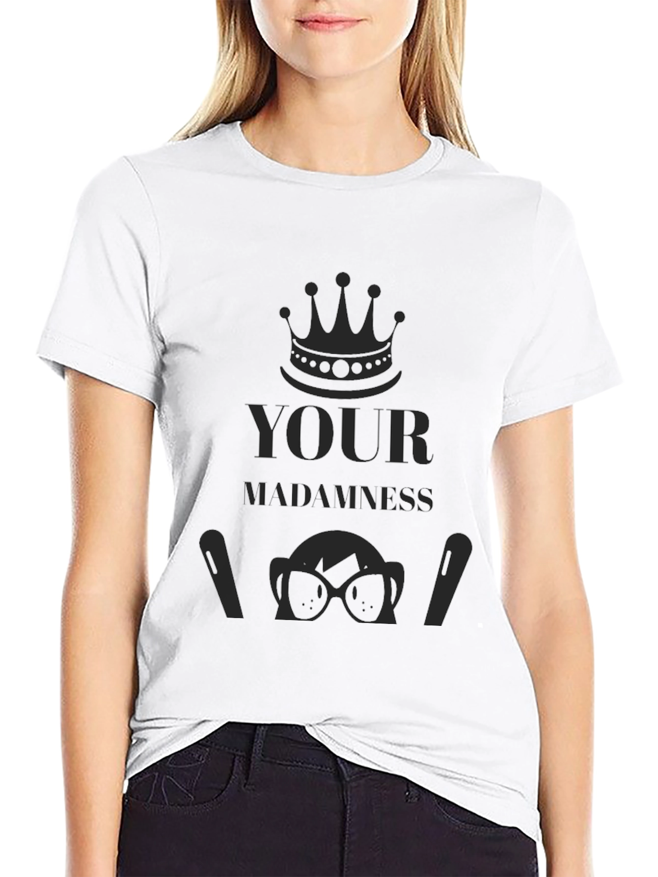 Black Your Madness Black T-Shirt view 9