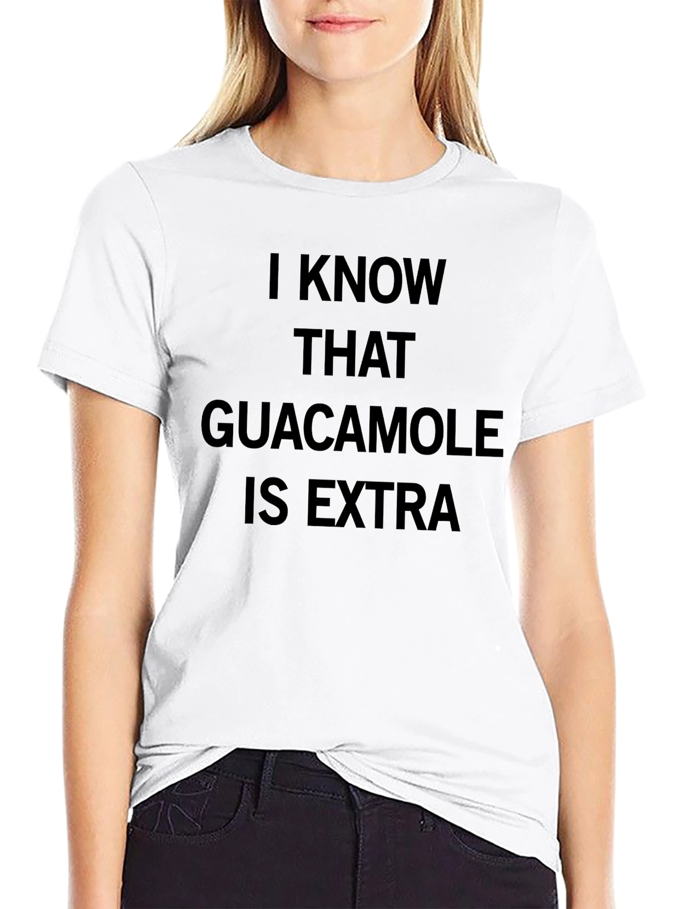 Black Guacamole is Extra Funny T-Shirt view 9