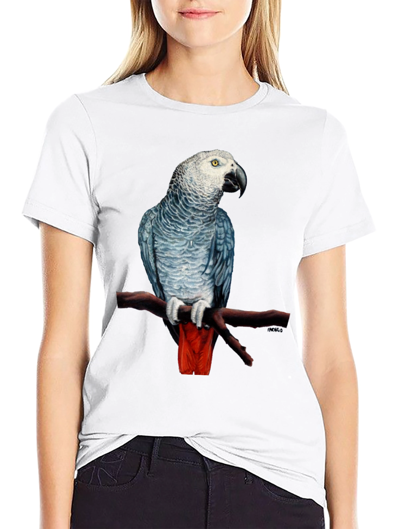 African Grey Parrot T-Shirt - 9