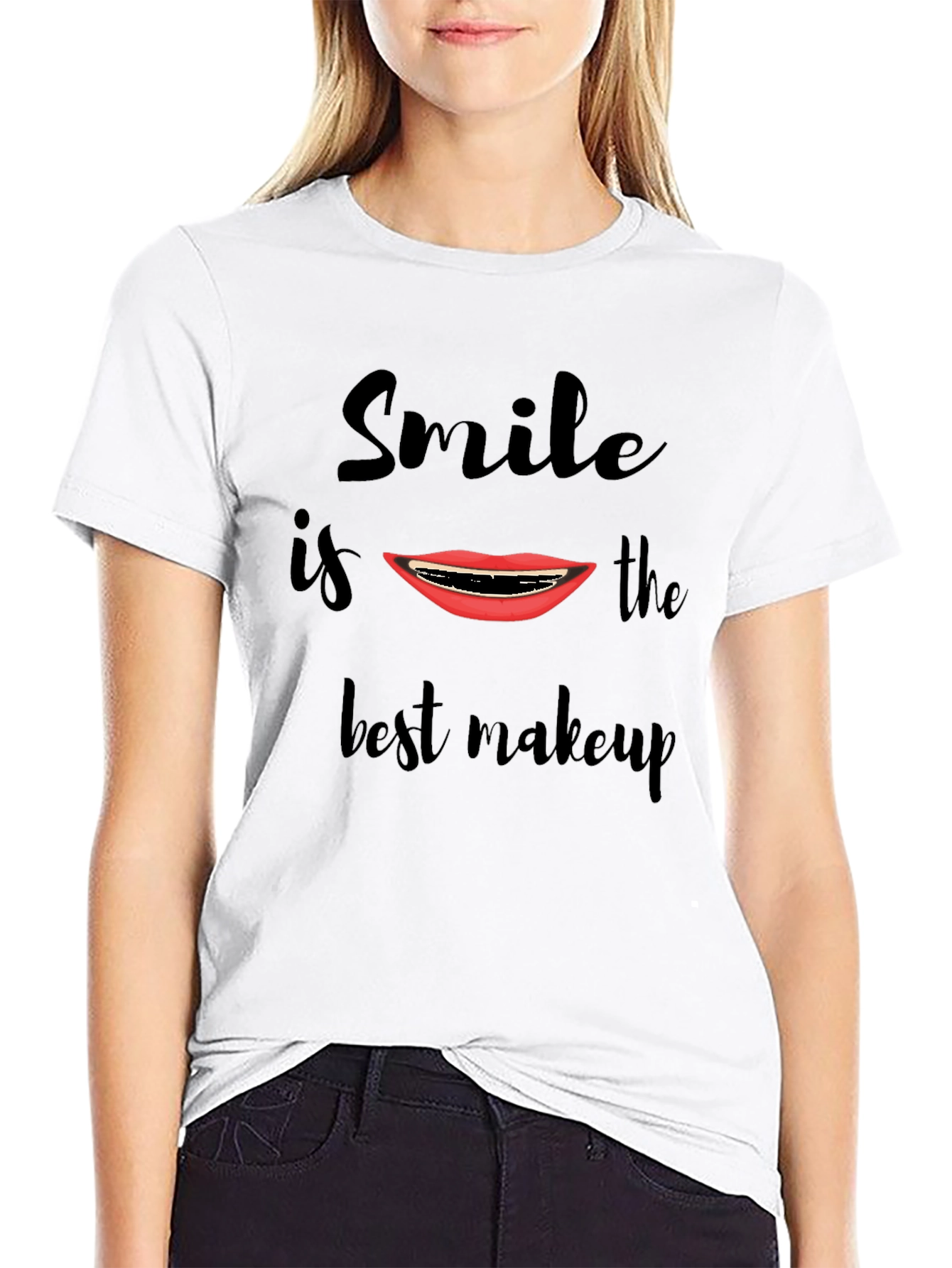 Black Smile is the Best Makeup T-Shirt view 9