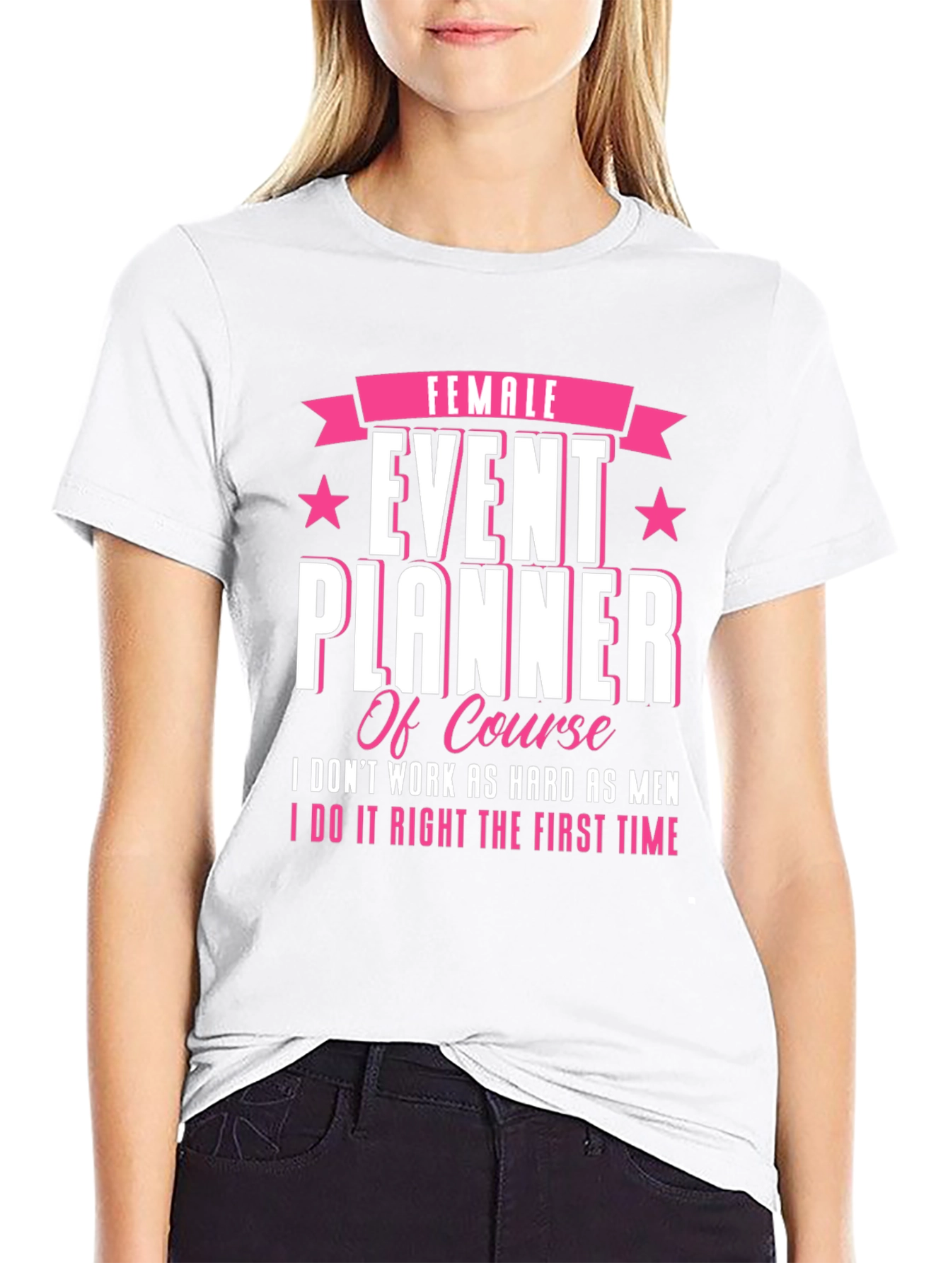 Black Female Event Planner T-Shirt: Stylish & Confident view 9