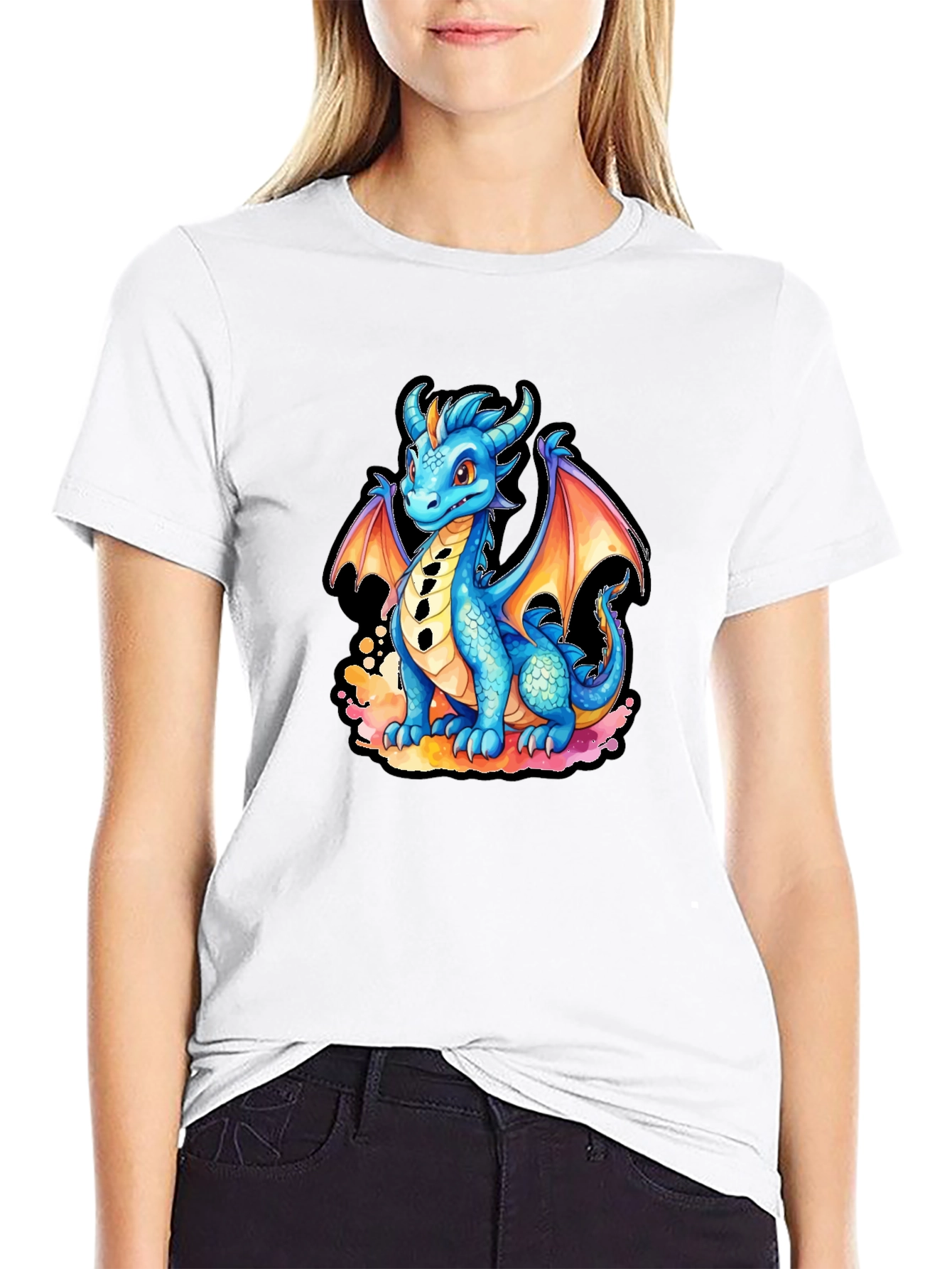 Black Dragon Graphic Tee view 9