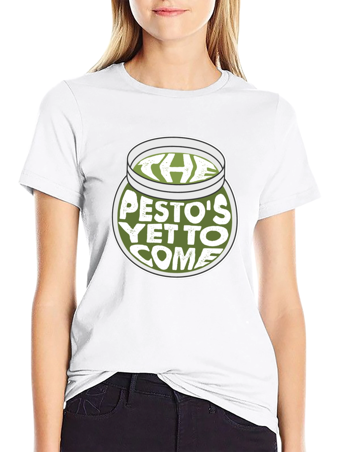 Black Pesto's Yet to Come T-Shirt - Novelty Graphic Tee view 9