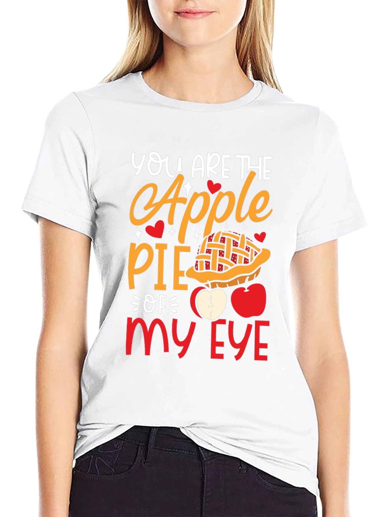 Apple Pie of My Eye Graphic T-Shirt - 9