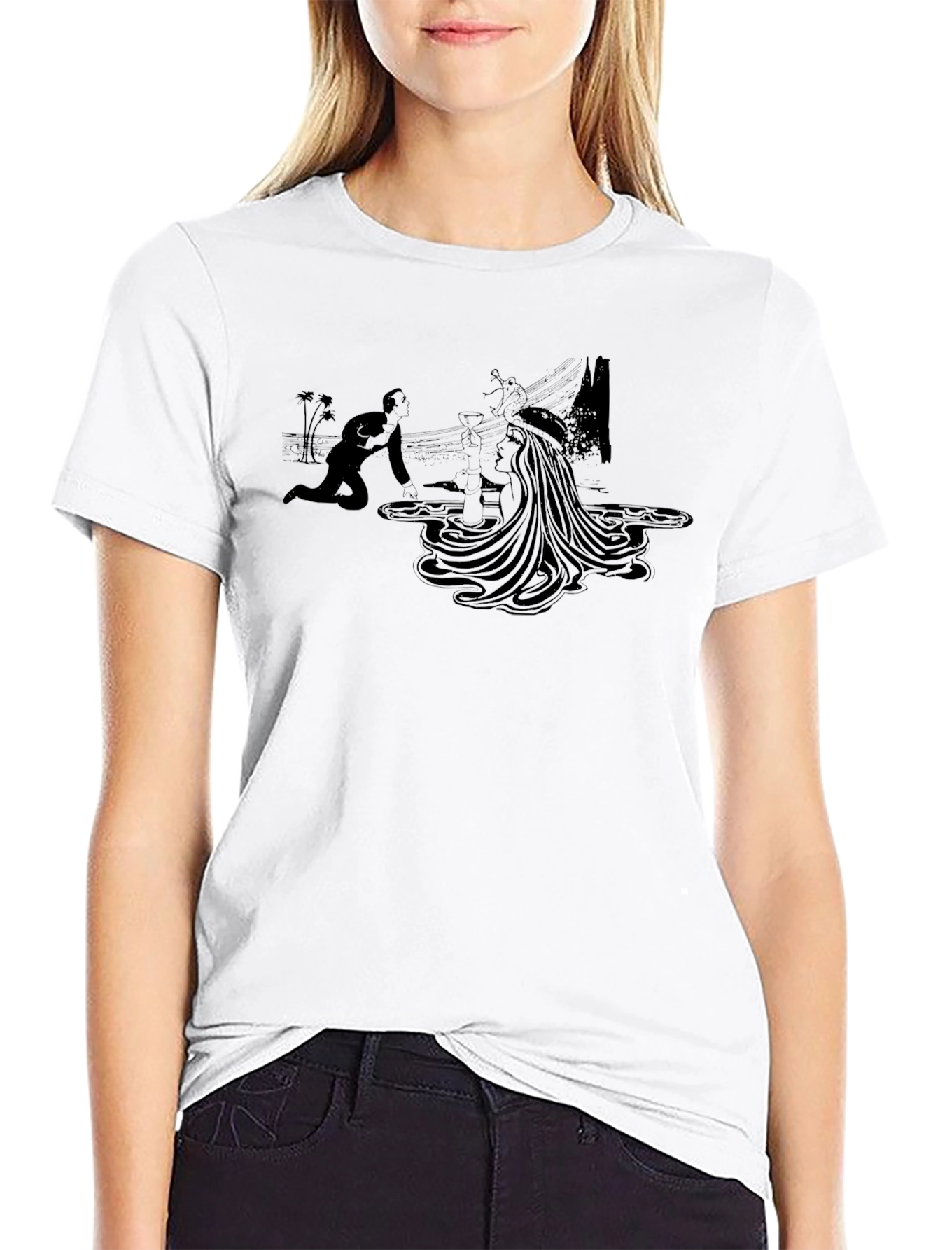 Black Mystical Black T-Shirt view 9