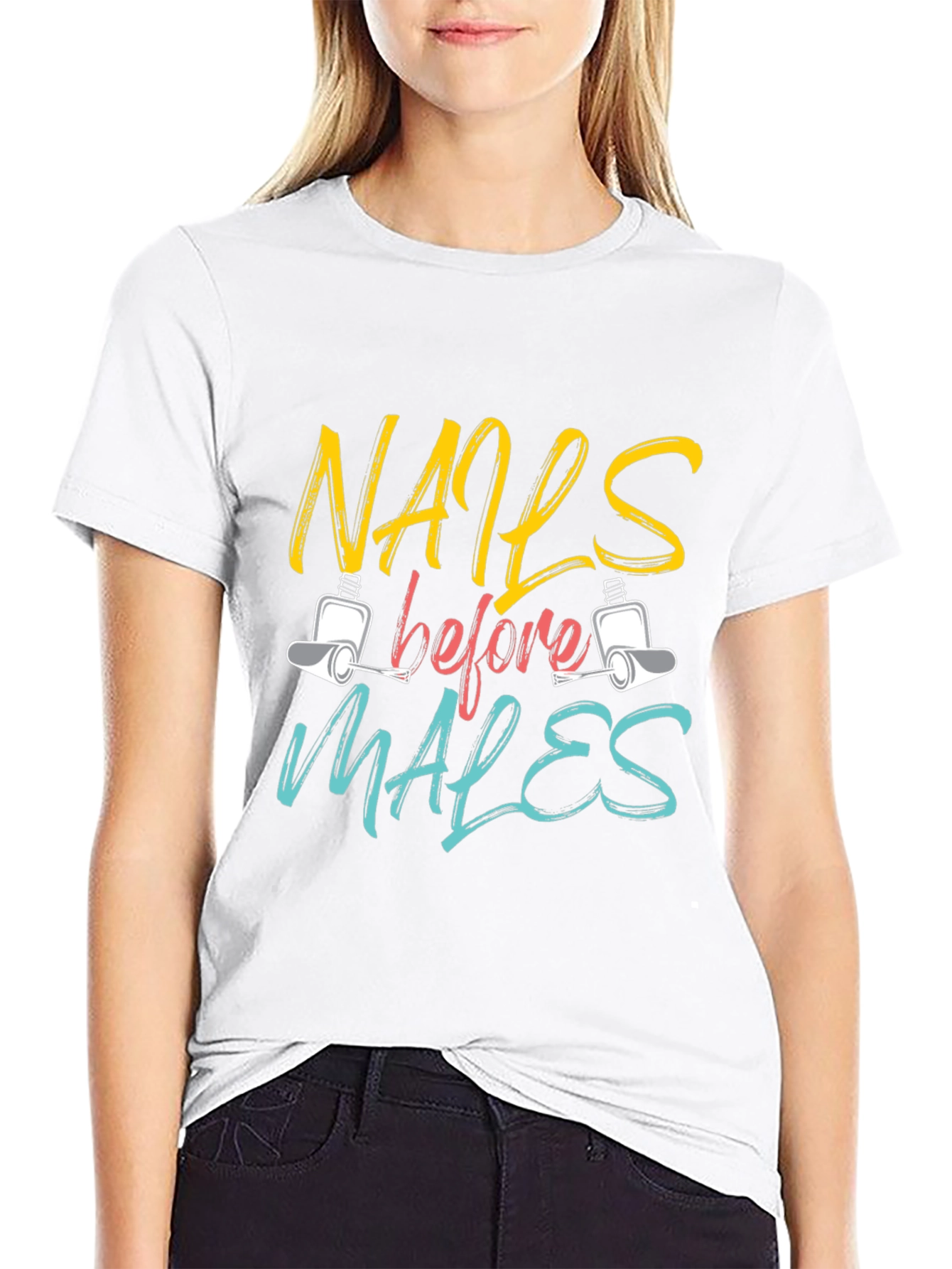 Nails Before Males T-Shirt - Unisex Fashion Tee - 9
