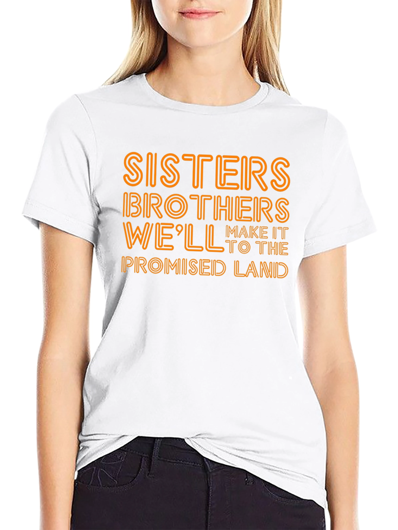 Black Sisters Brothers Graphic T-Shirt view 9