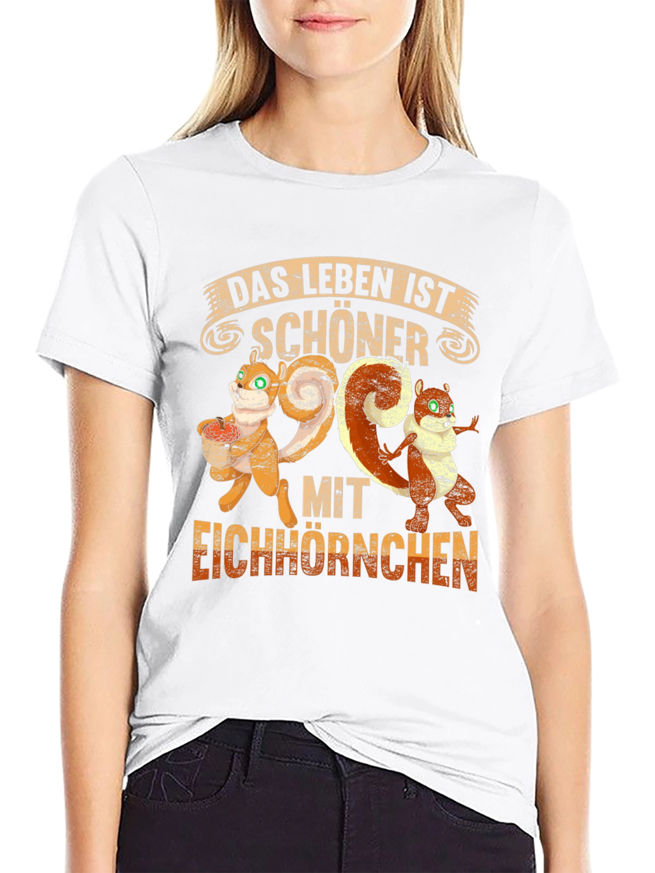 Black Squirrel T-Shirt - Das Leben Ist Schöner view 9