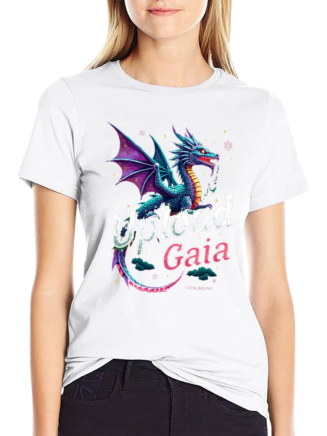 Black Dragon Graphic T-Shirt view 9