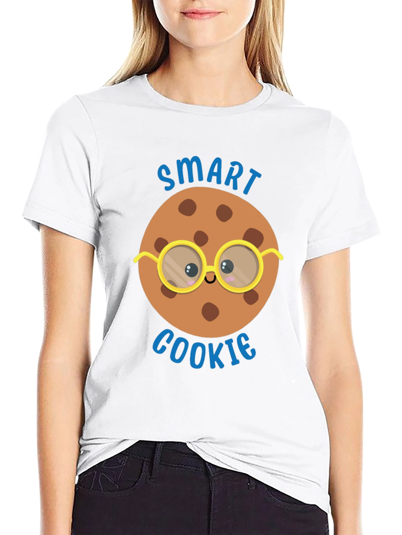 Black Smart Cookie T-Shirt view 9