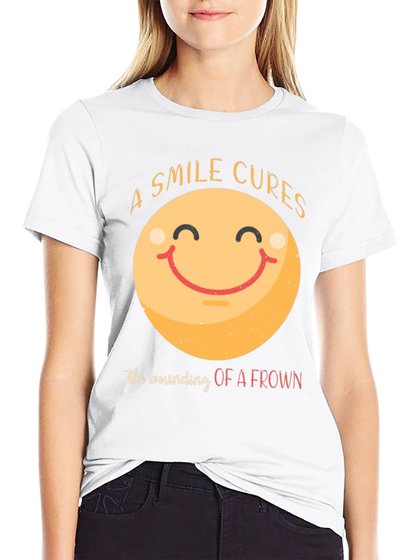 Black Smile Cures Graphic T-Shirt - Black view 9