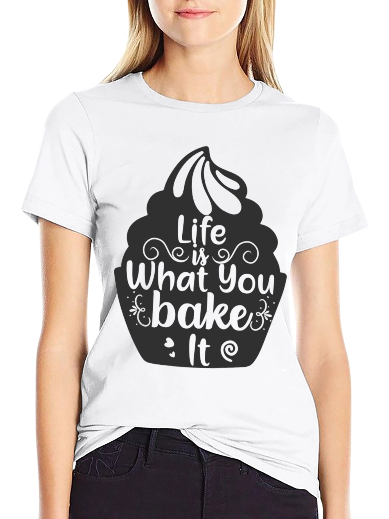 Black Life is What You Bake It T-Shirt view 9
