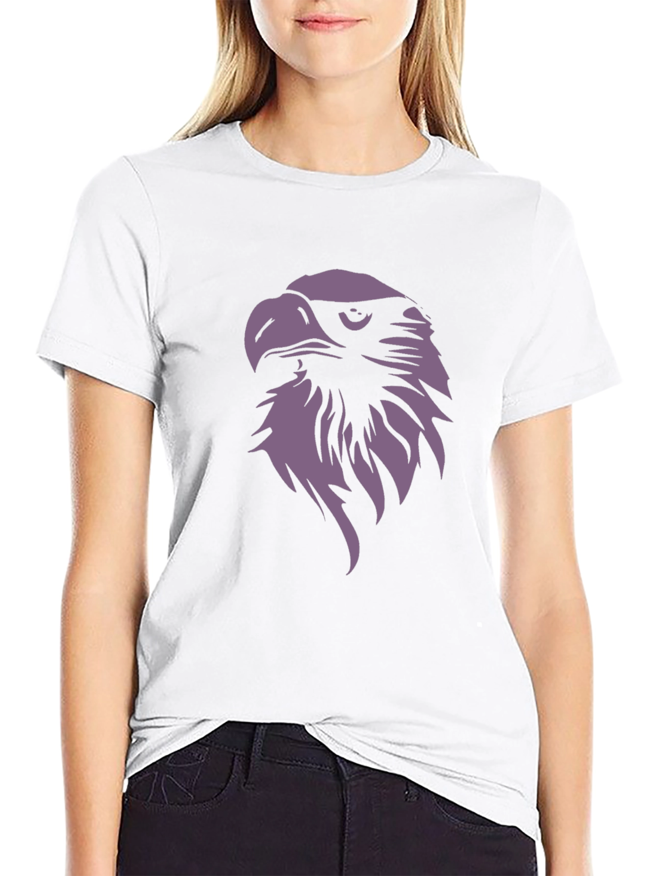 Black Eagle Graphic Tee - Men's Black T-Shirt view 9