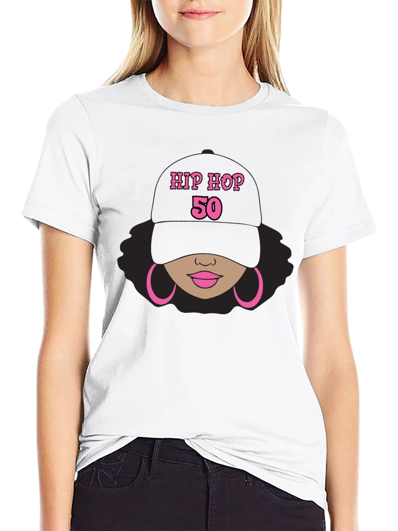 Hip Hop 50th Birthday Graphic T-Shirt - 9