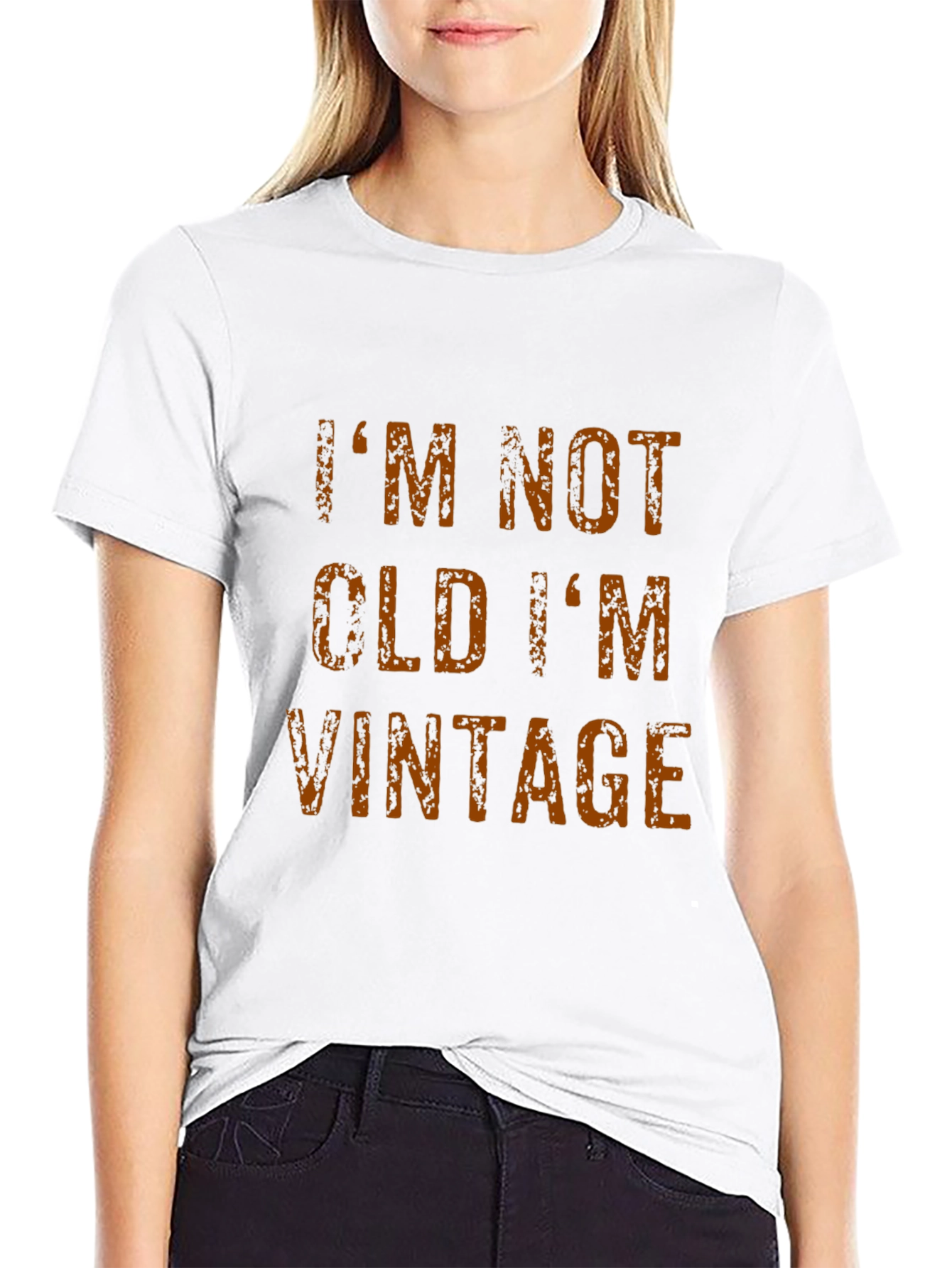 Black I'm Not Old, I'm Vintage T-Shirt view 9