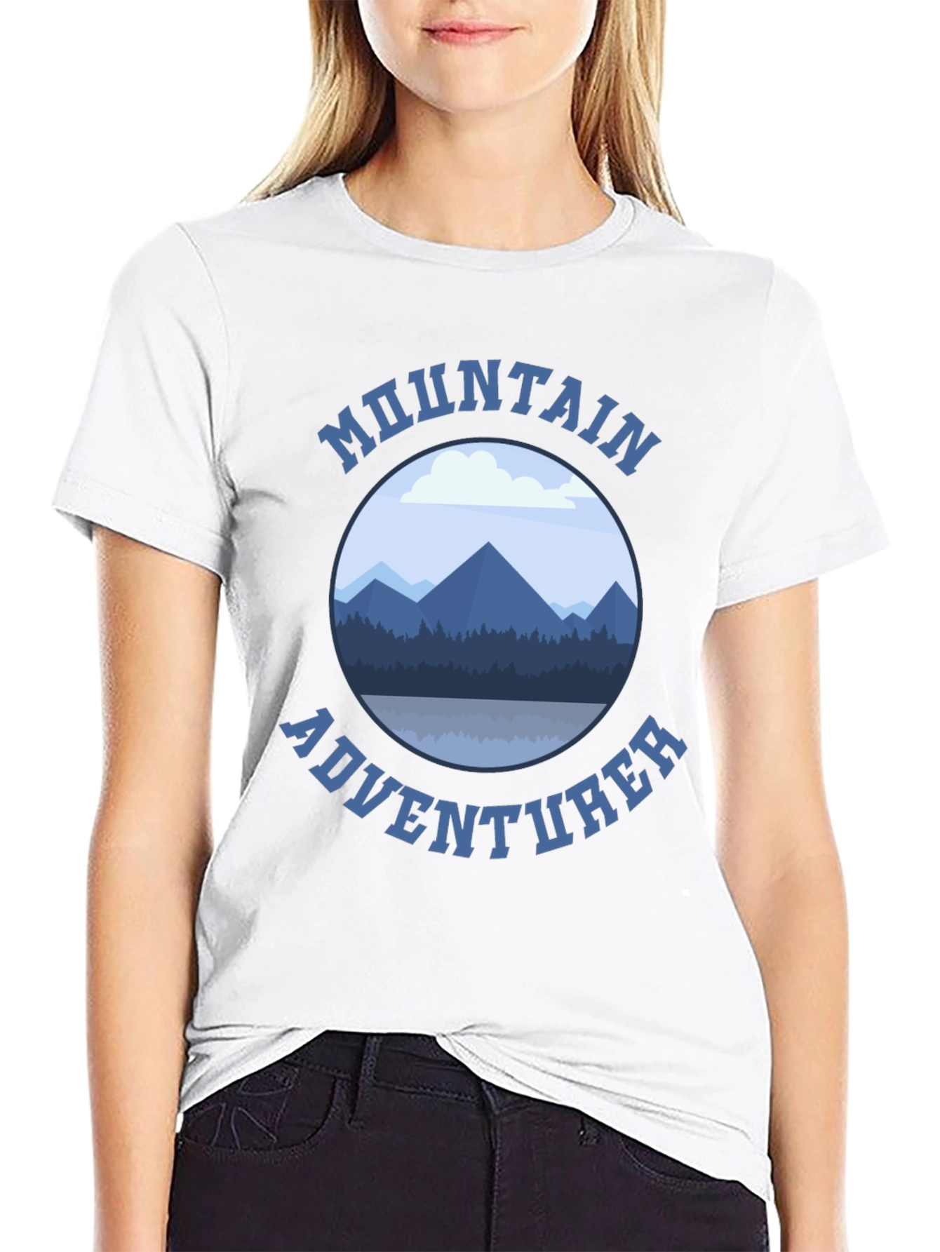 Black Mountain Adventurer Graphic Tee - Black view 9