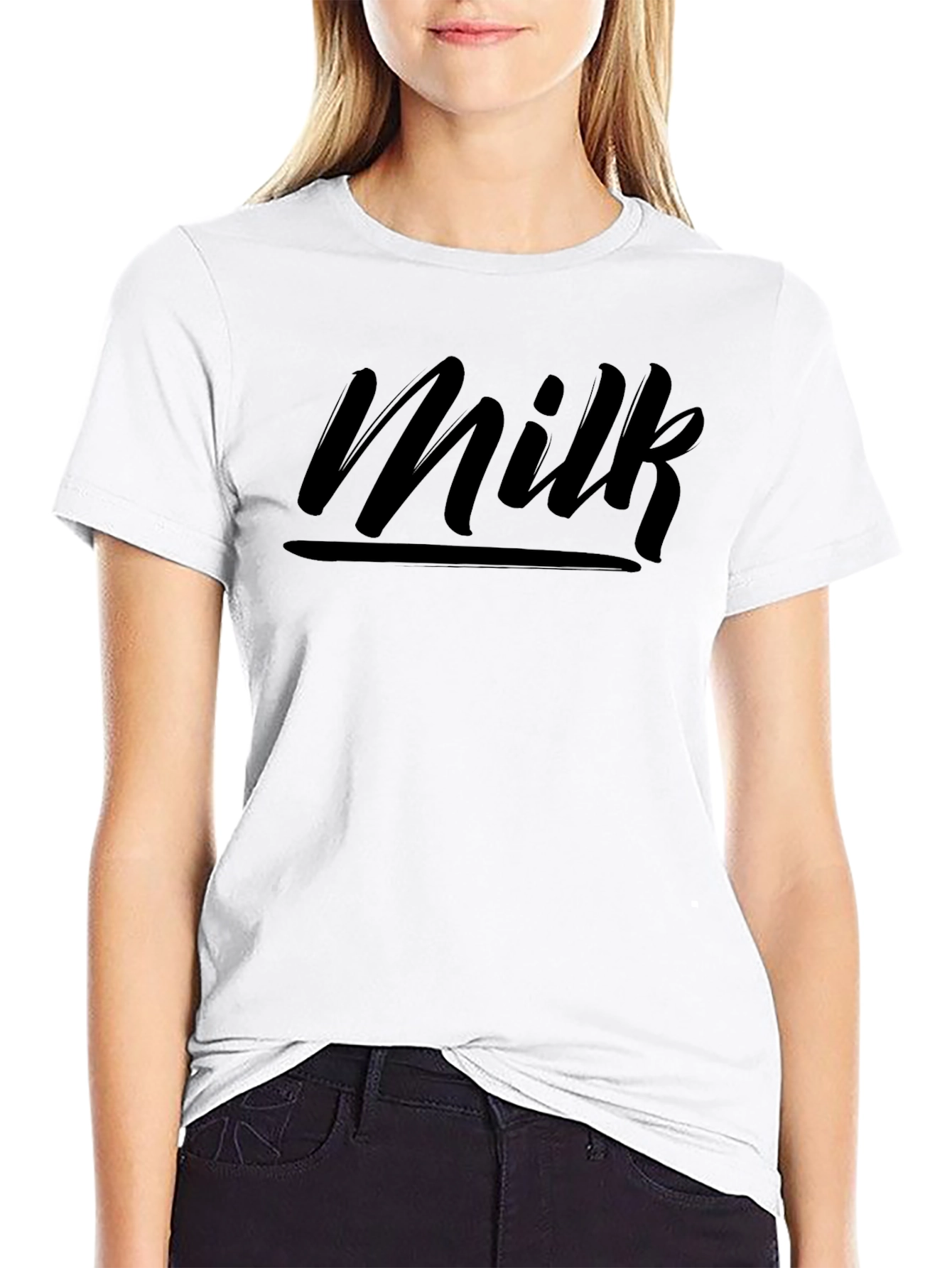 Black Black Milk Graphic Tee - Casual Style view 9