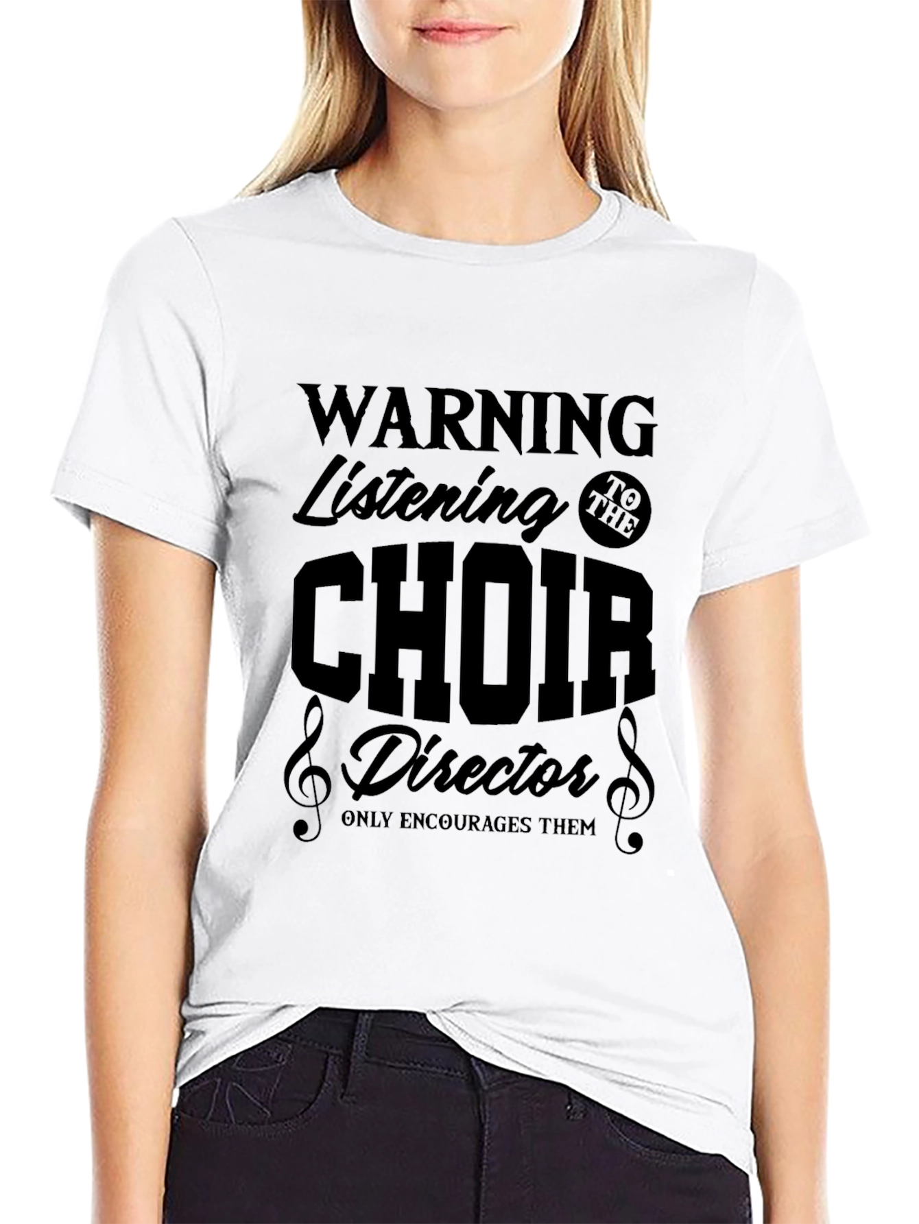 Choir Director Warning T-Shirt - Musical Gift - 9