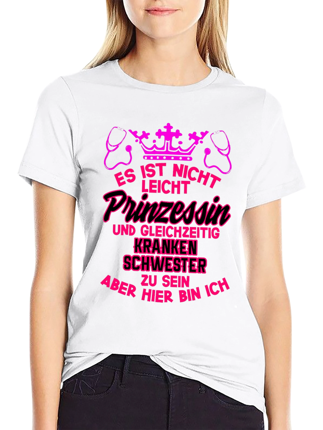 Black Princess Nurse T-Shirt view 9