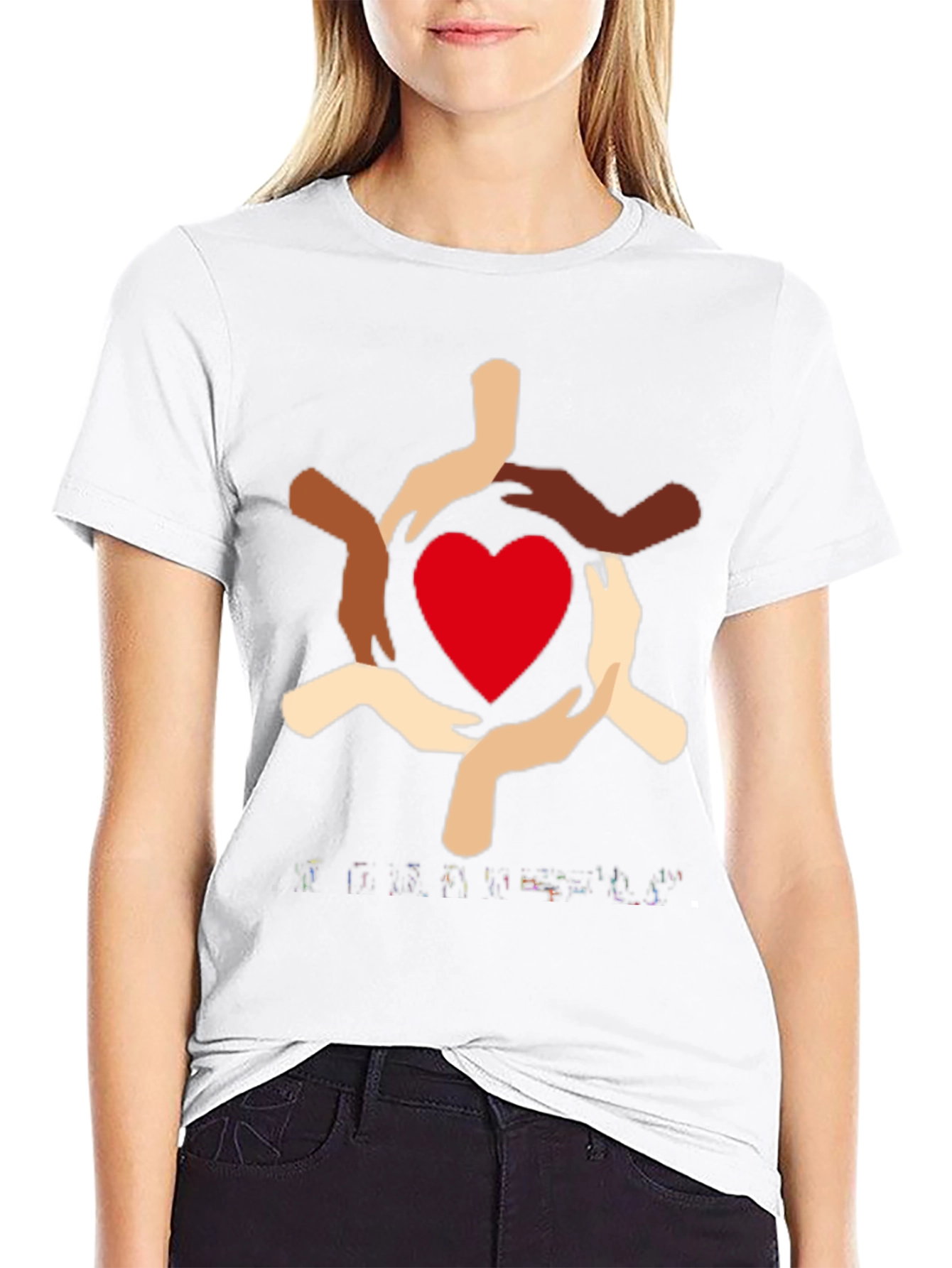 Unity Heart T-Shirt - Diversity & Inclusion Design - 9