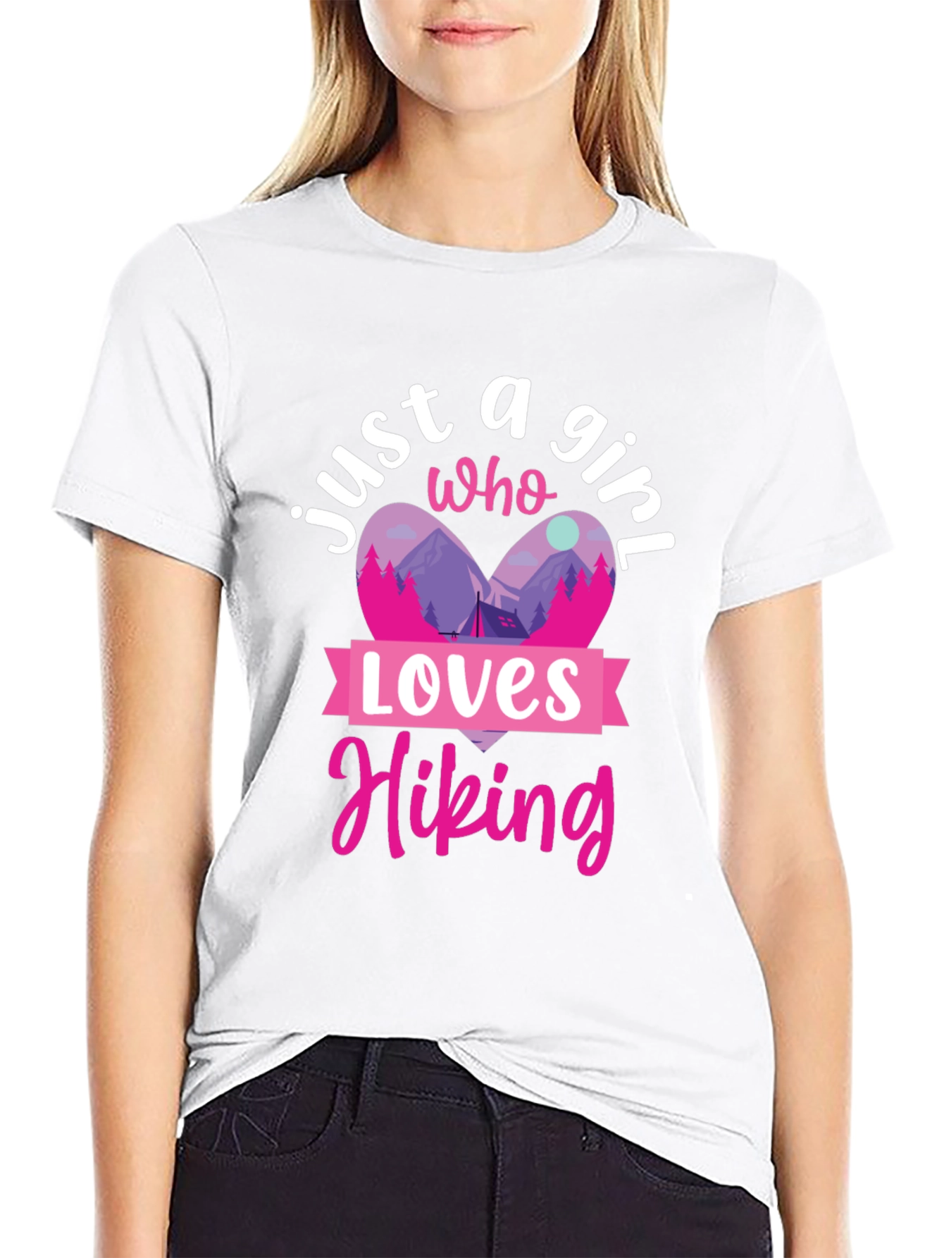 Black Hiking Lover T-Shirt view 9