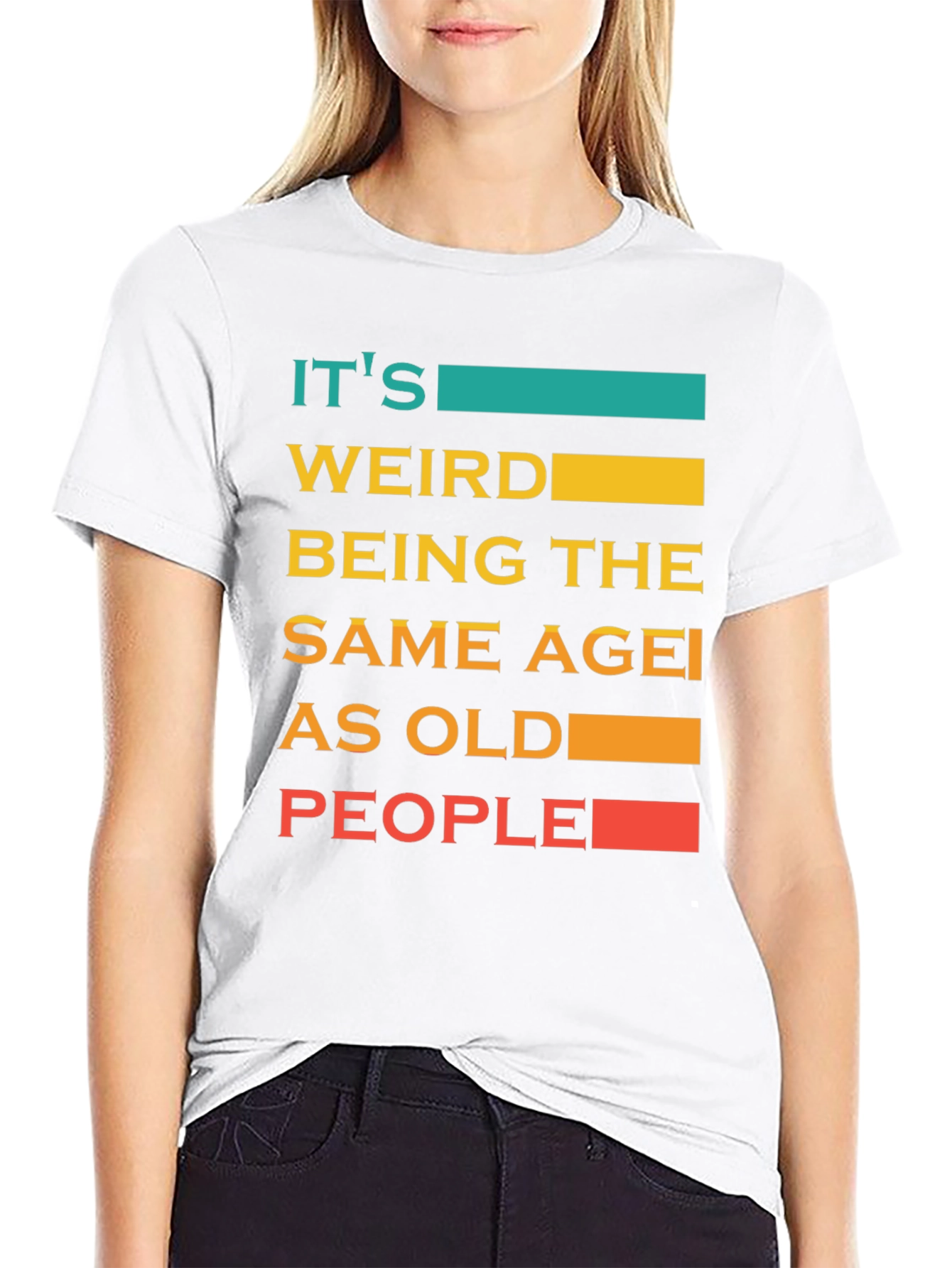 Black Funny Age Quote T-Shirt view 9