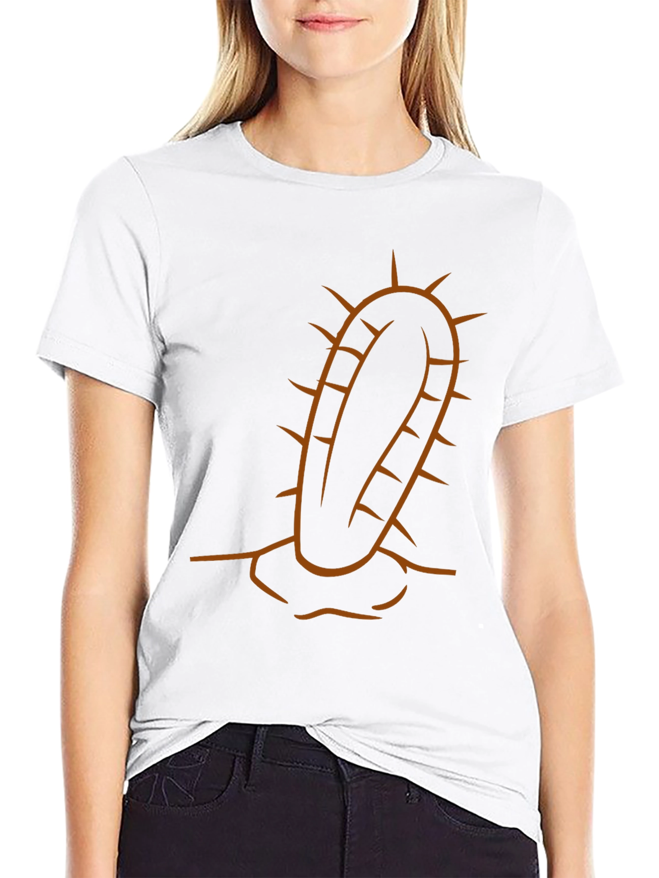 Black Cactus Graphic Tee - Unique Desert Style view 9