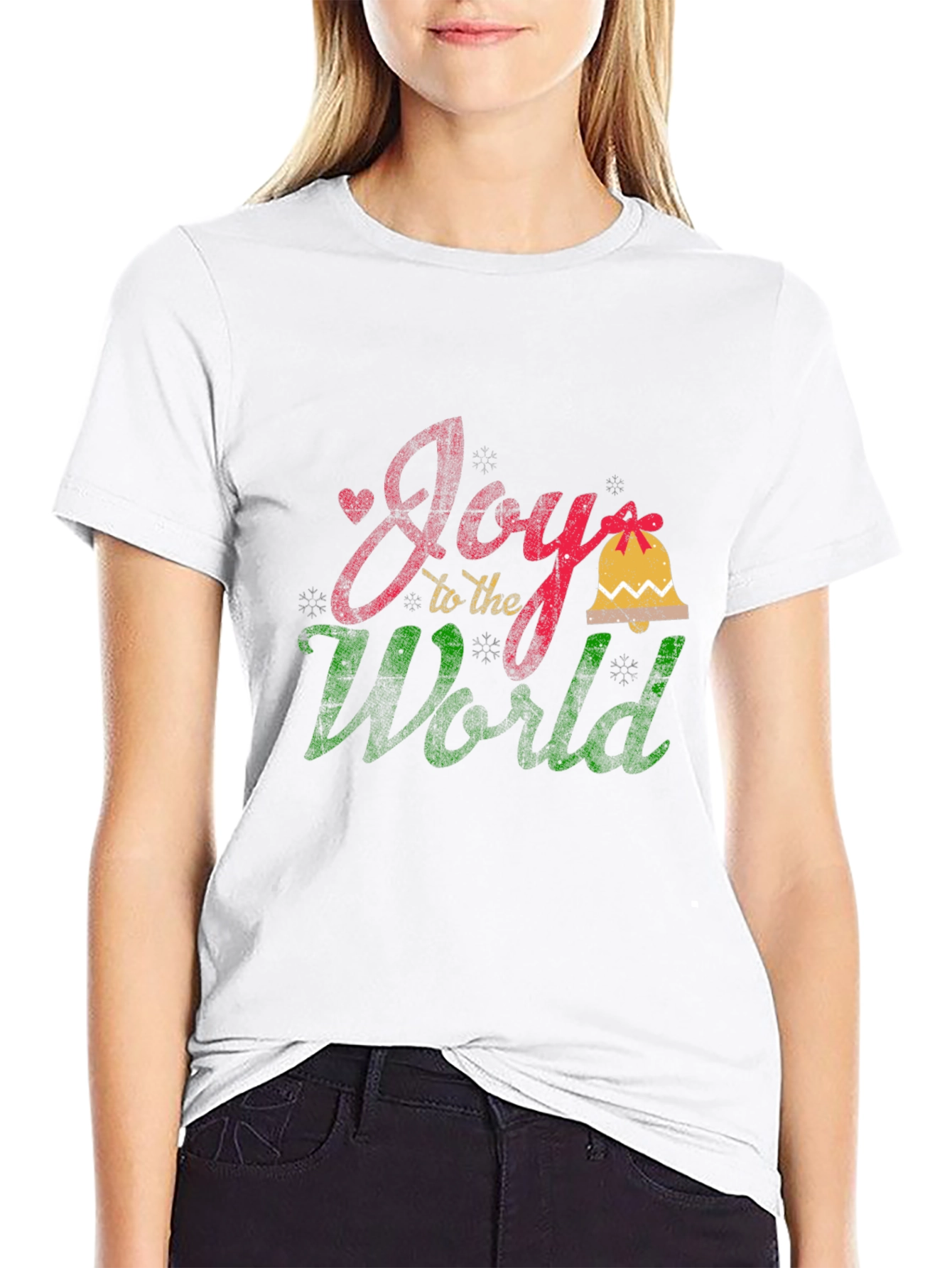 Joy to the World Holiday T-Shirt - 9