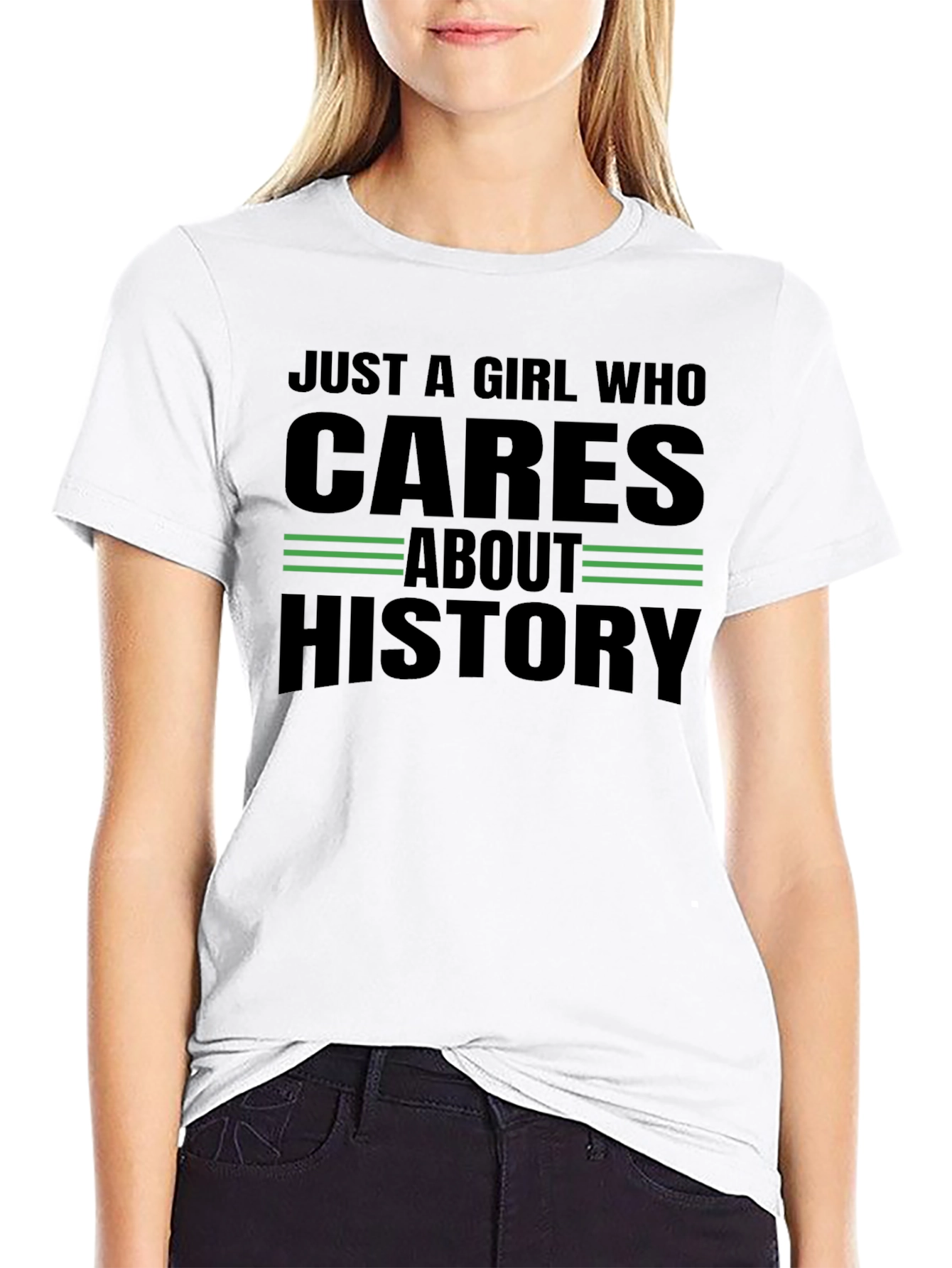 Black History Lover Graphic Tee -  Just A Girl Who Cares view 9