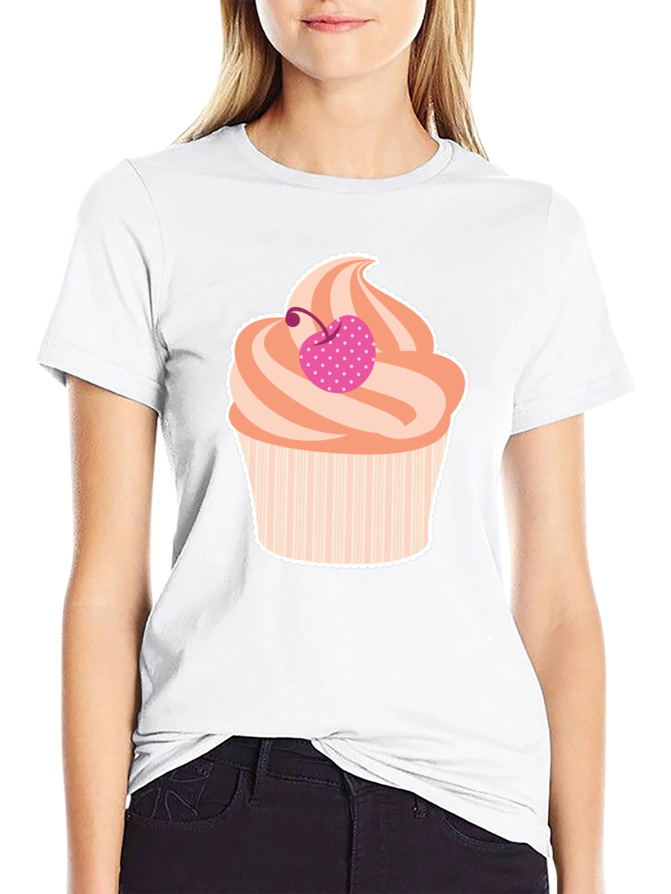 Black Cupcake Graphic Tee - Sweet Style view 9