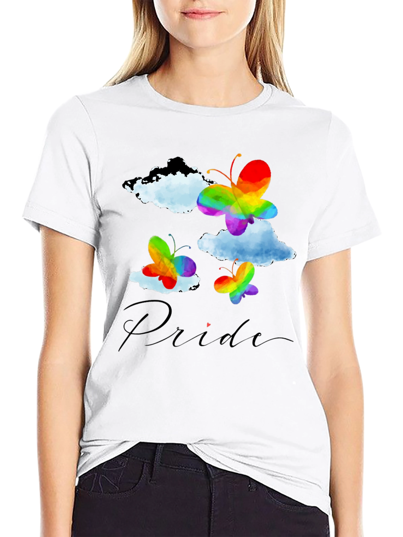 Black Pride Butterfly Graphic Tee - Celebrate Love! view 9