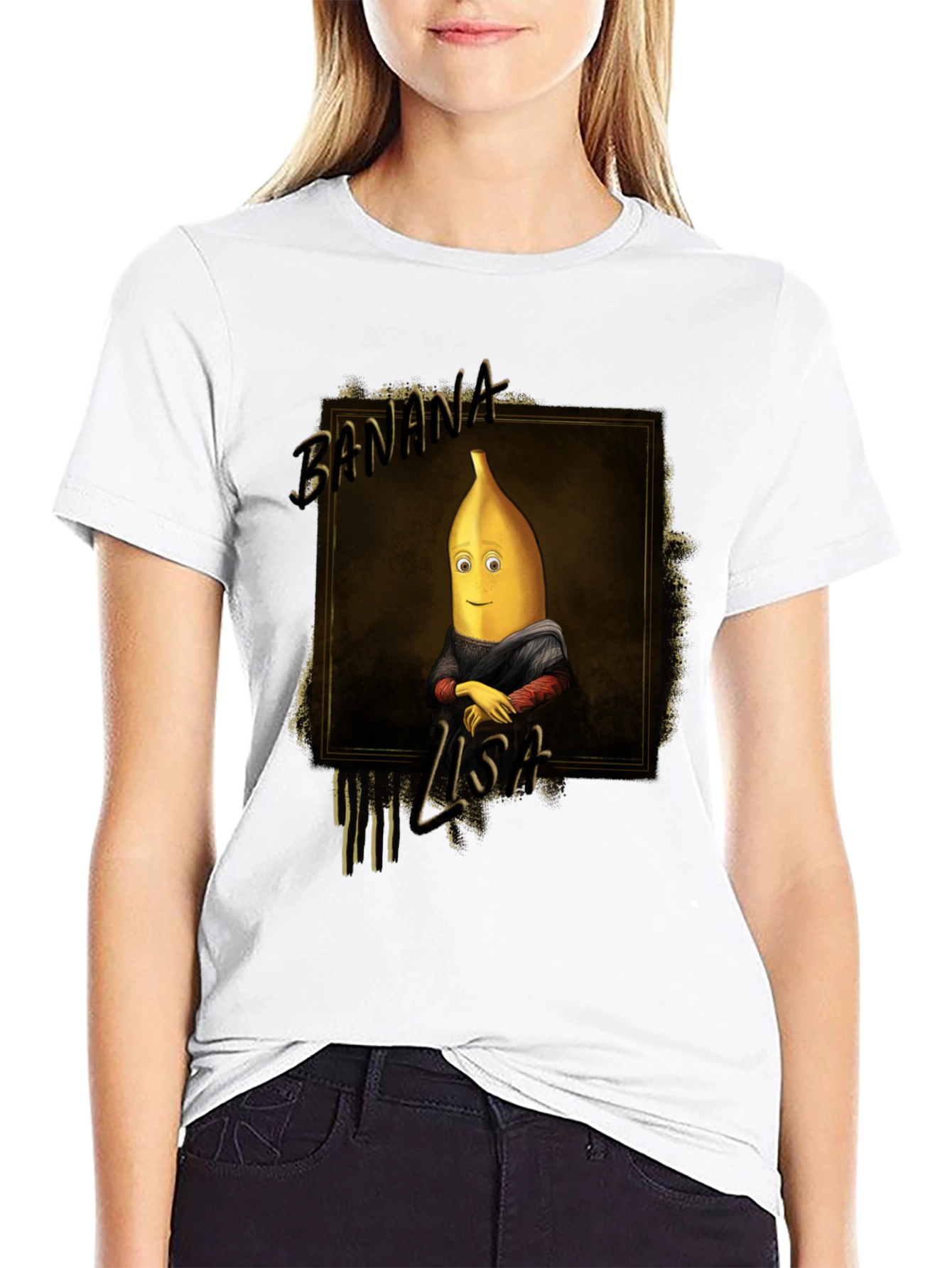 Black Banana Lisa Graphic Tee - Unique & Humorous view 9