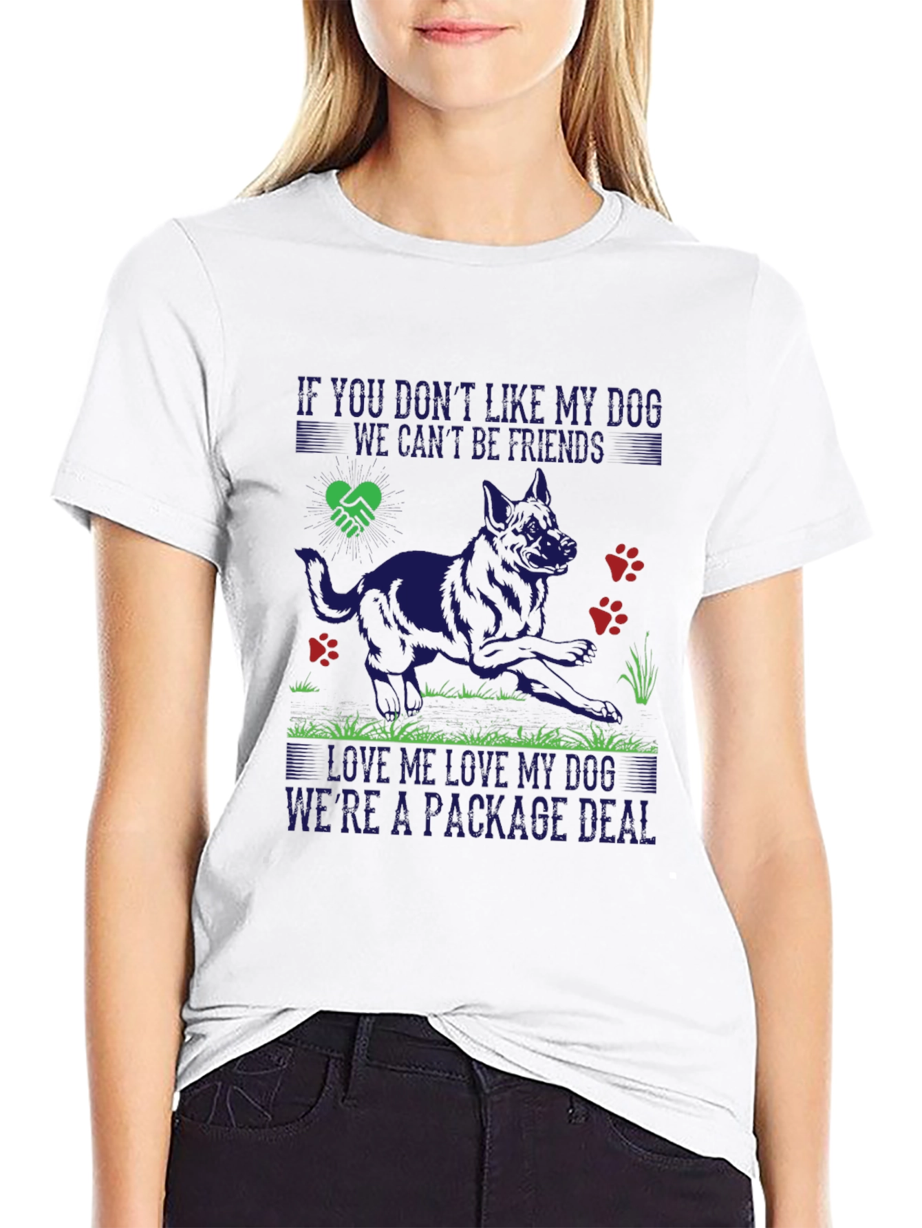 Black Dog Lover T-Shirt: If You Don't Like My Dog view 9