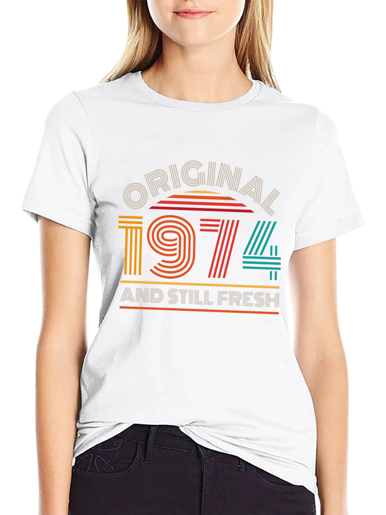 Black Original 1974 Still Fresh Graphic T-Shirt view 9
